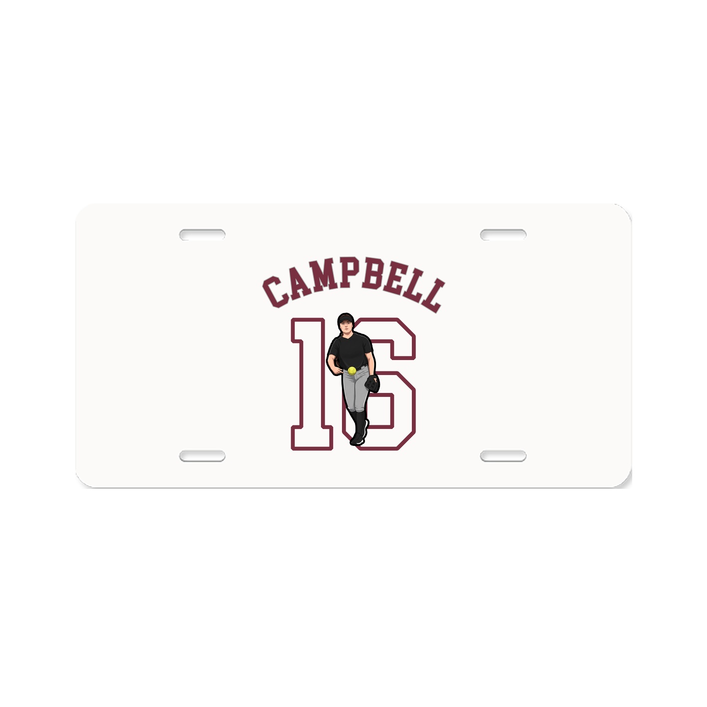 License Plate — Shirsey Arch in Classic