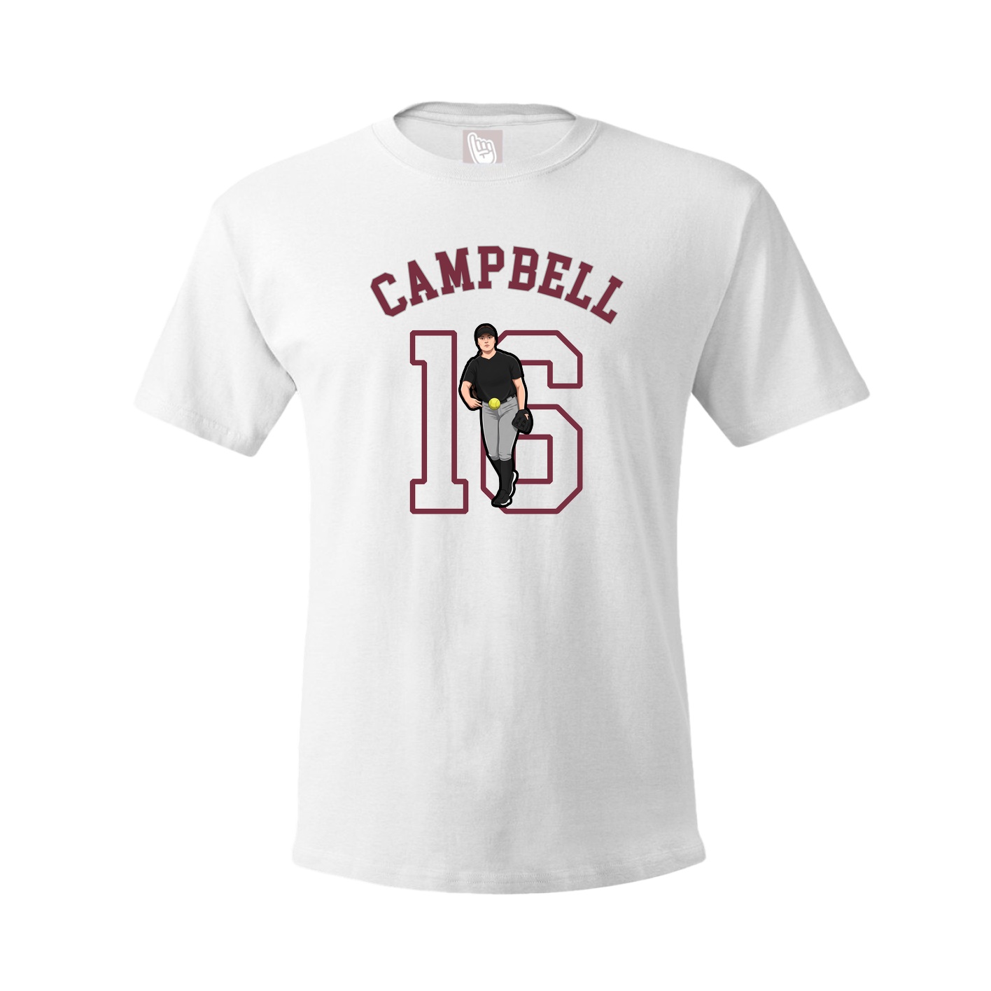 Tee — Shirsey Arch in White