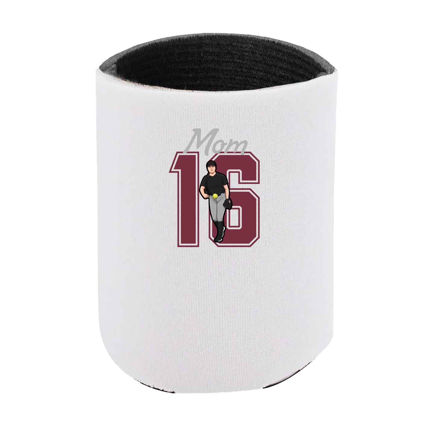 Can Holder — Mothers Day Shirsey in White