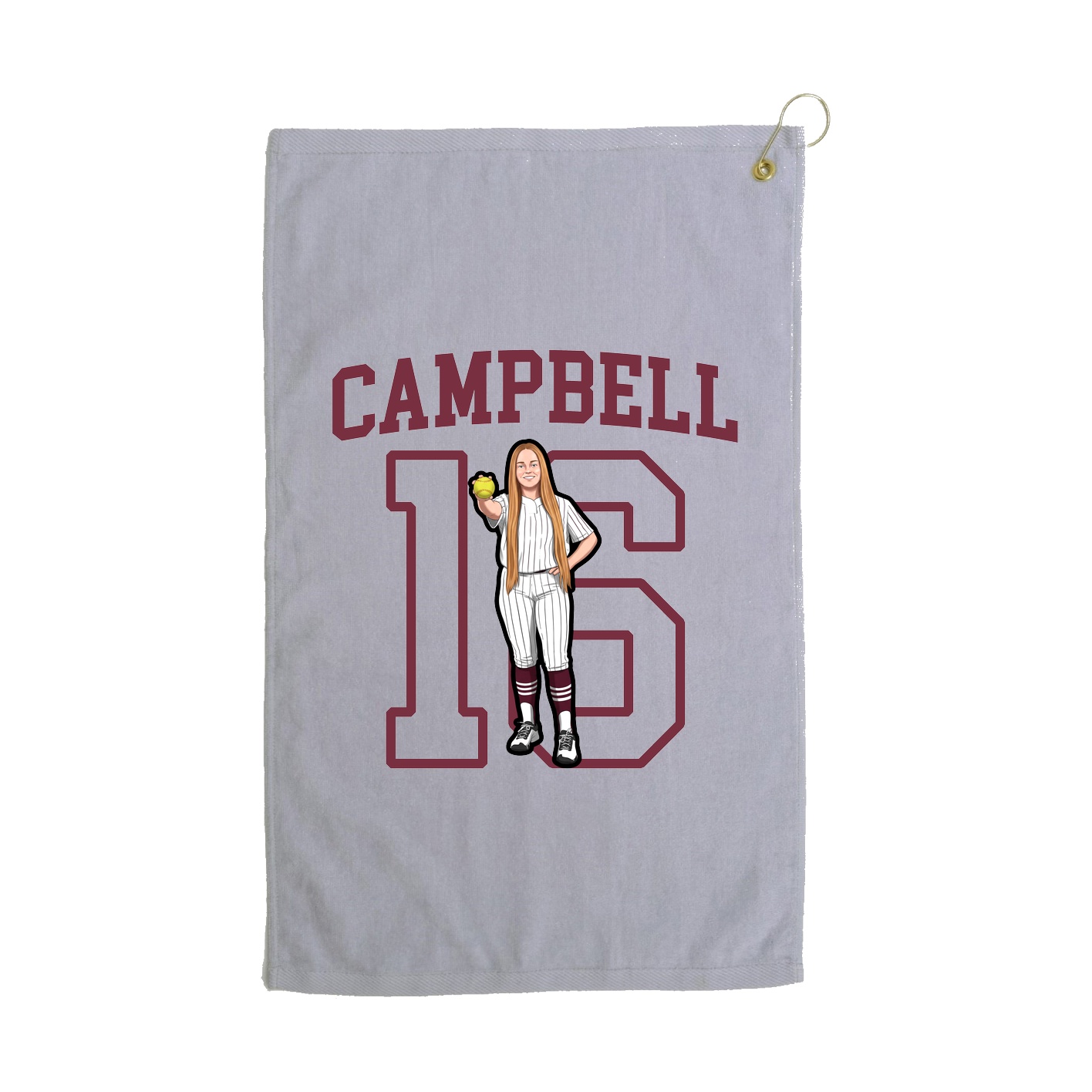 Golf Towel — Shirsey in Grey