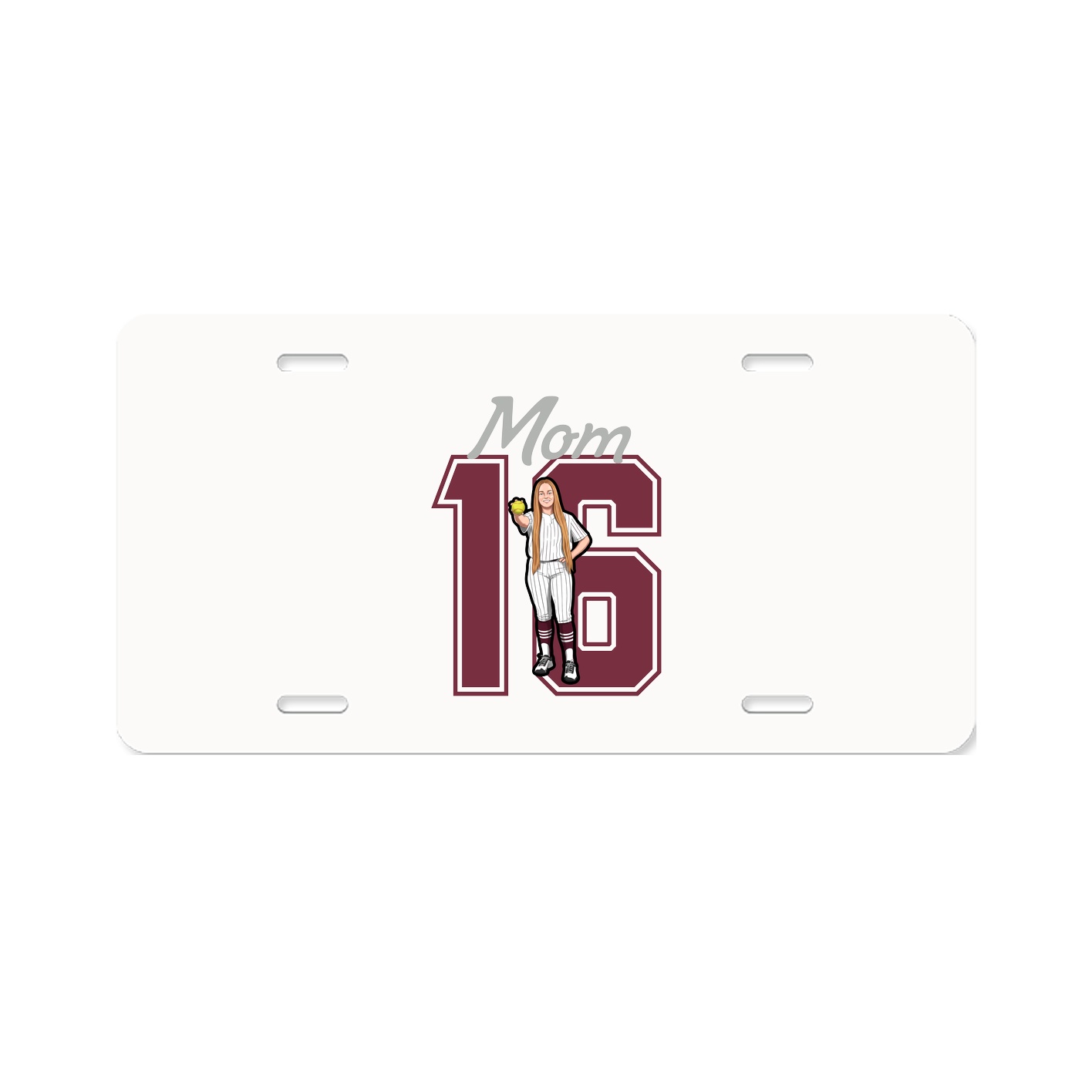 License Plate — Mothers Day Shirsey in Classic