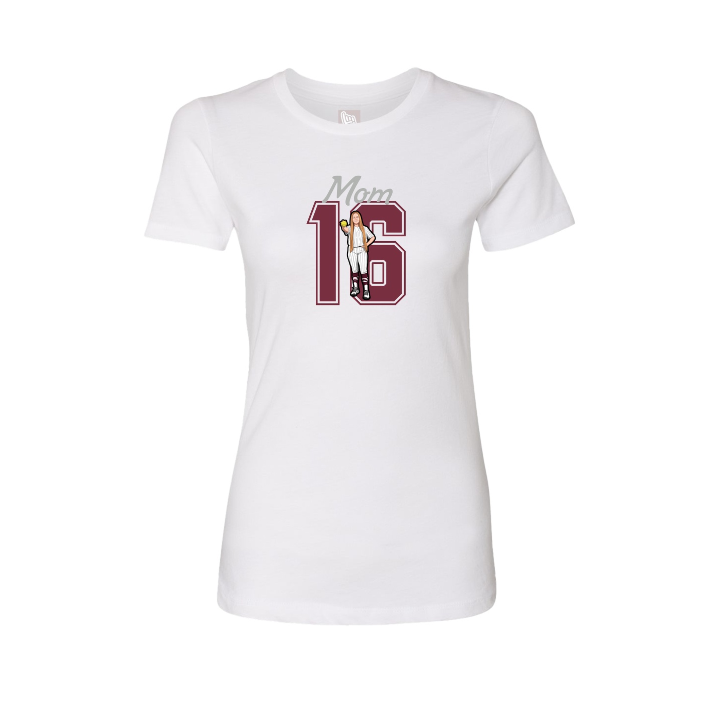 Womens Tee — Mothers Day Shirsey in White