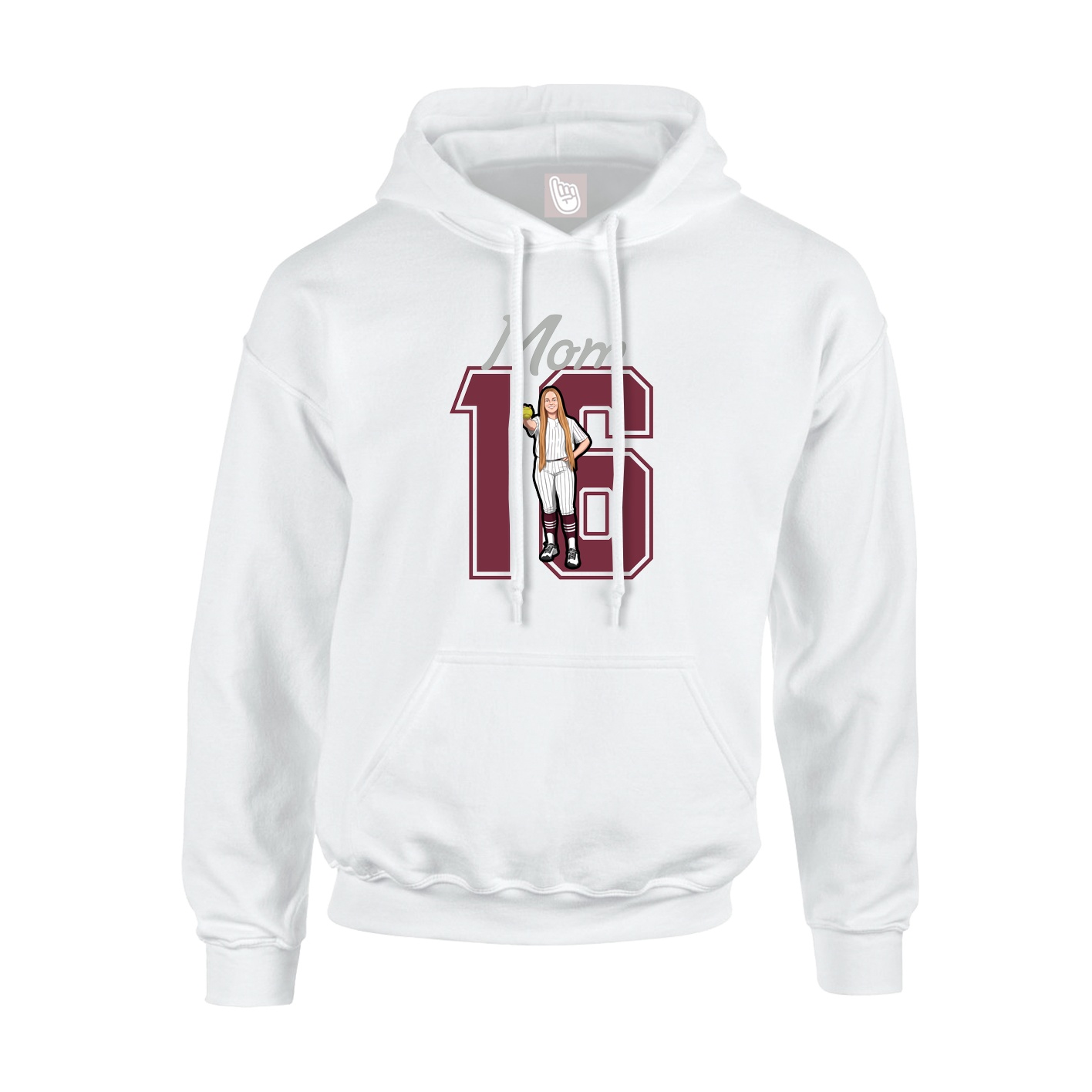 Hoodie — Mothers Day Shirsey in White