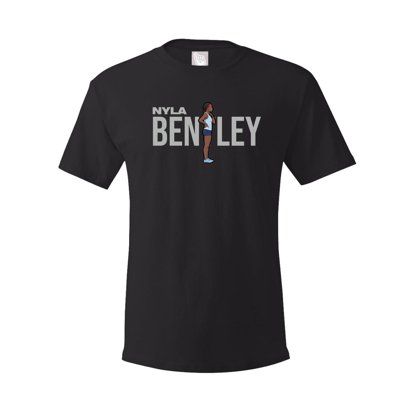 Tee — Player Name in Black