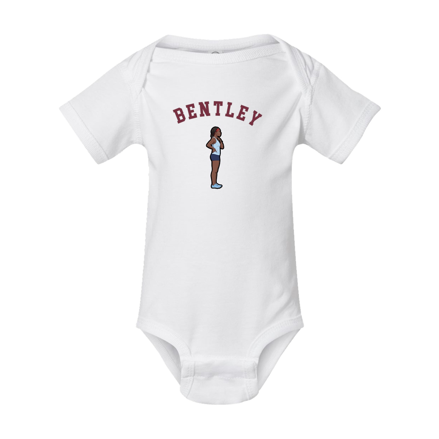 Baby Onesie — Shirsey Arch in White