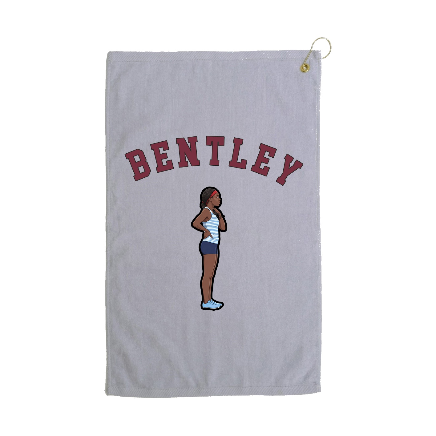 Golf Towel — Shirsey Arch in Grey