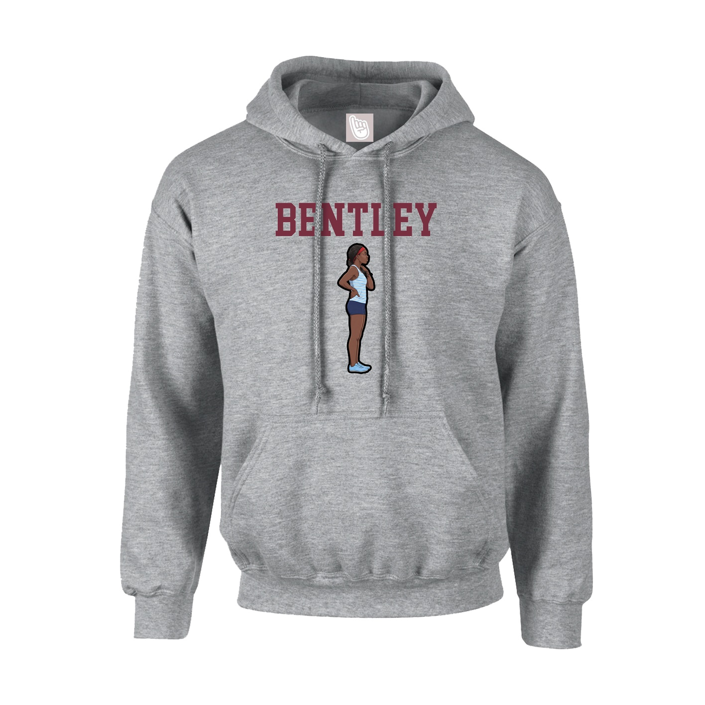 Hoodie — Shirsey in Grey