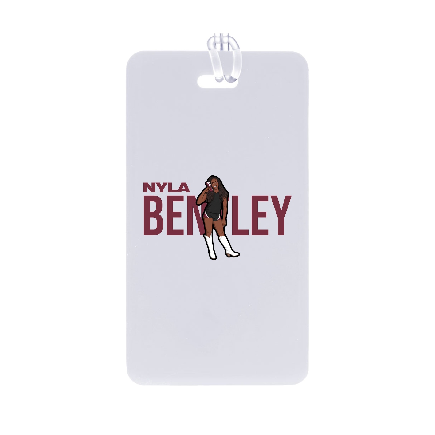 Bag Tag — Player Name in Classic