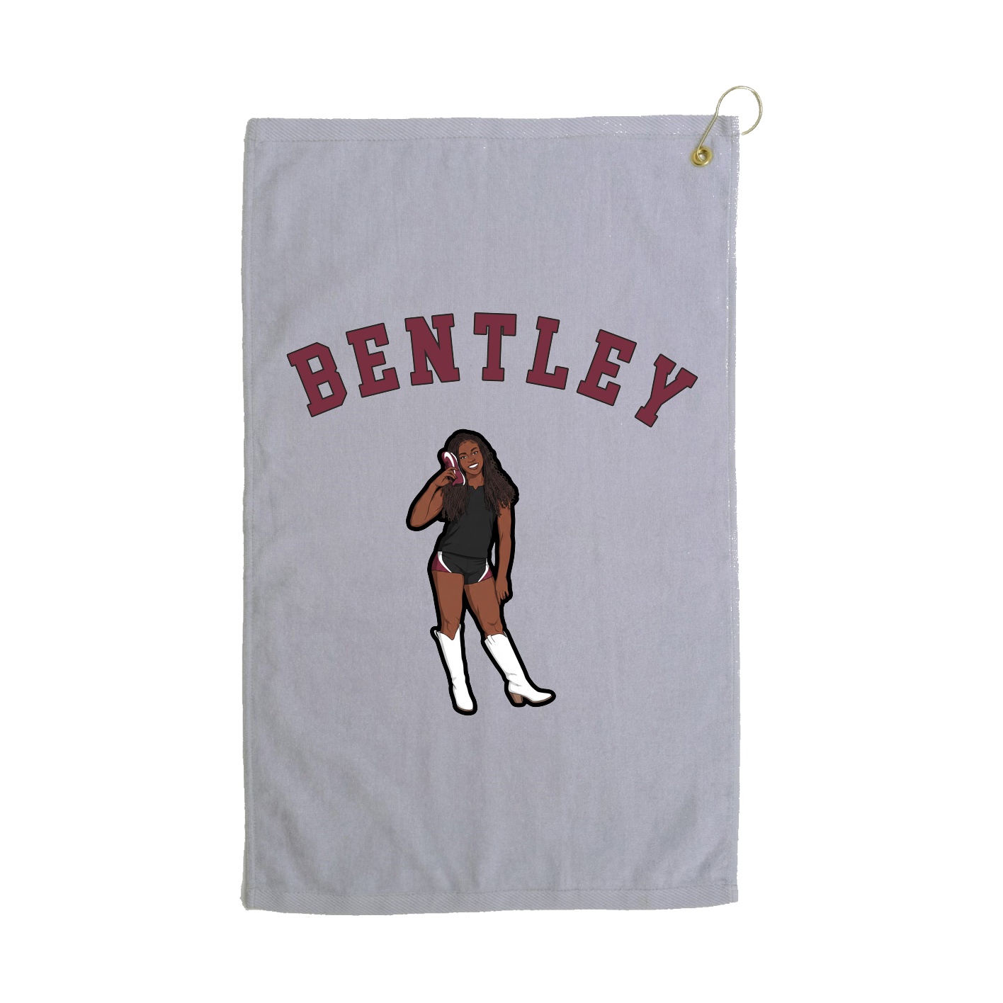 Golf Towel — Shirsey Arch in Grey