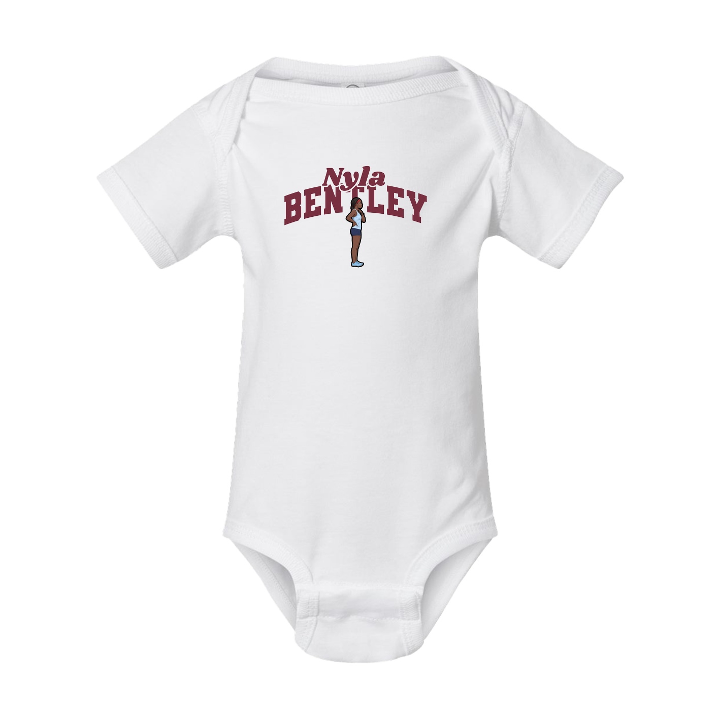 Baby Onesie — Signature Arch in White