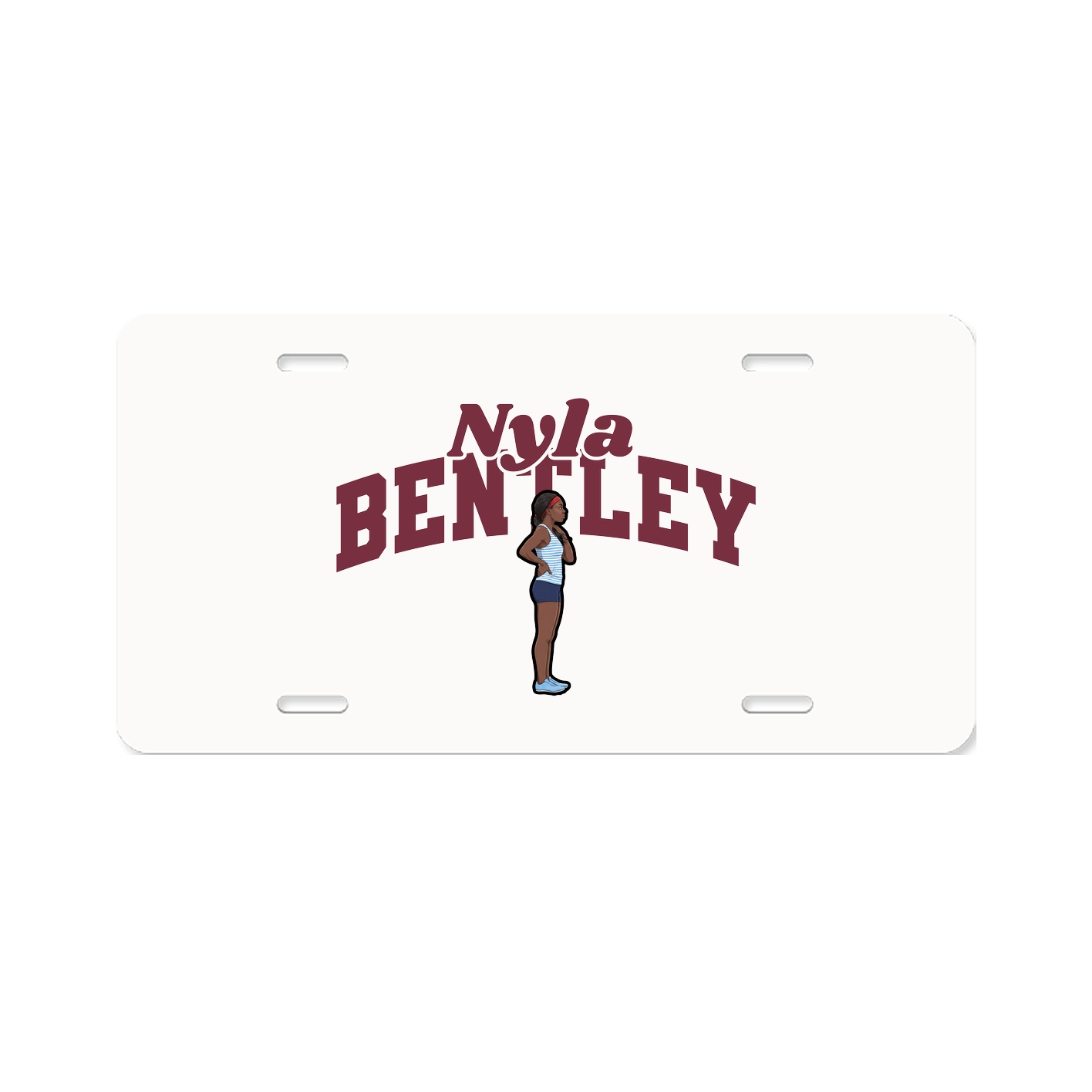 License Plate — Signature Arch in Classic