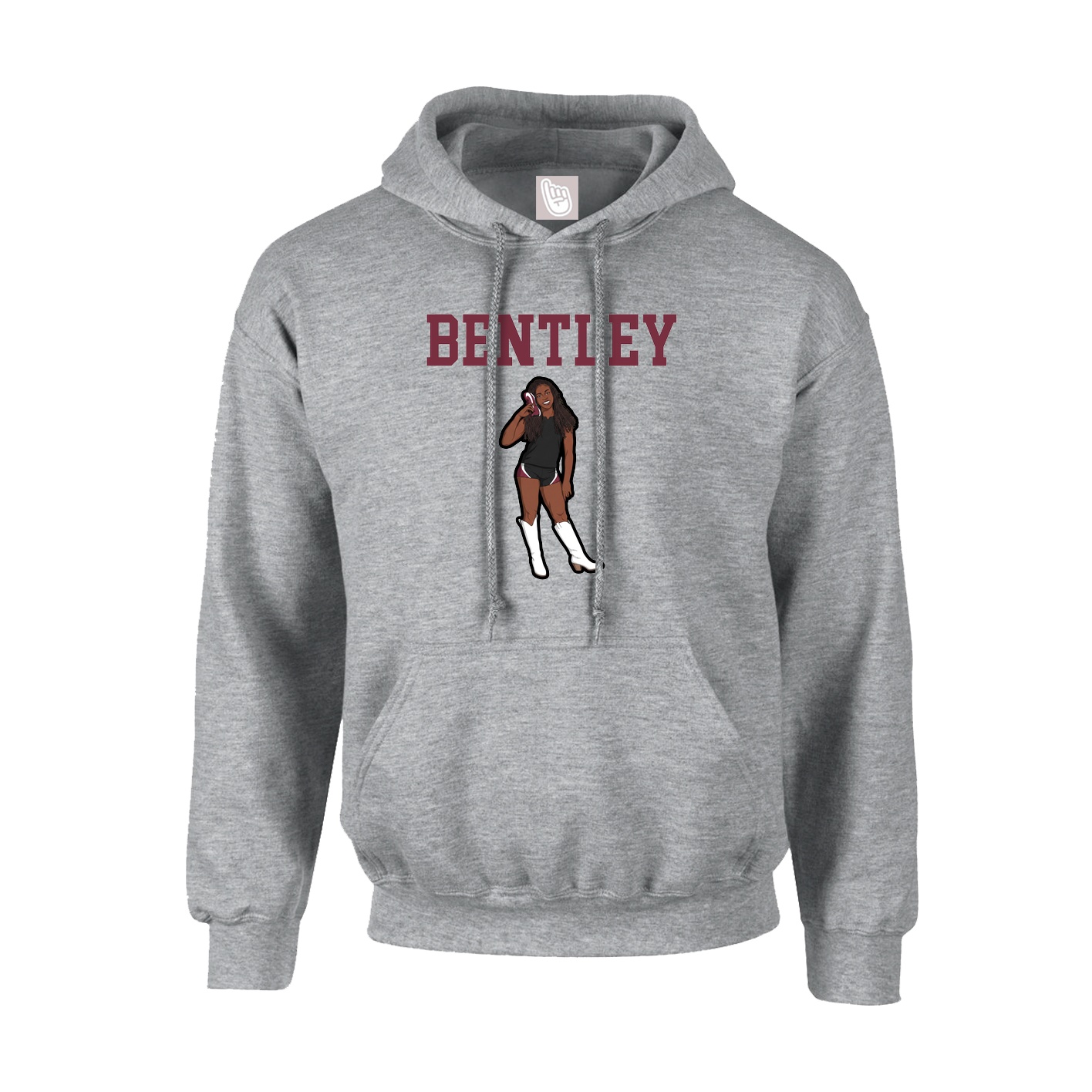 Hoodie — Shirsey in Grey
