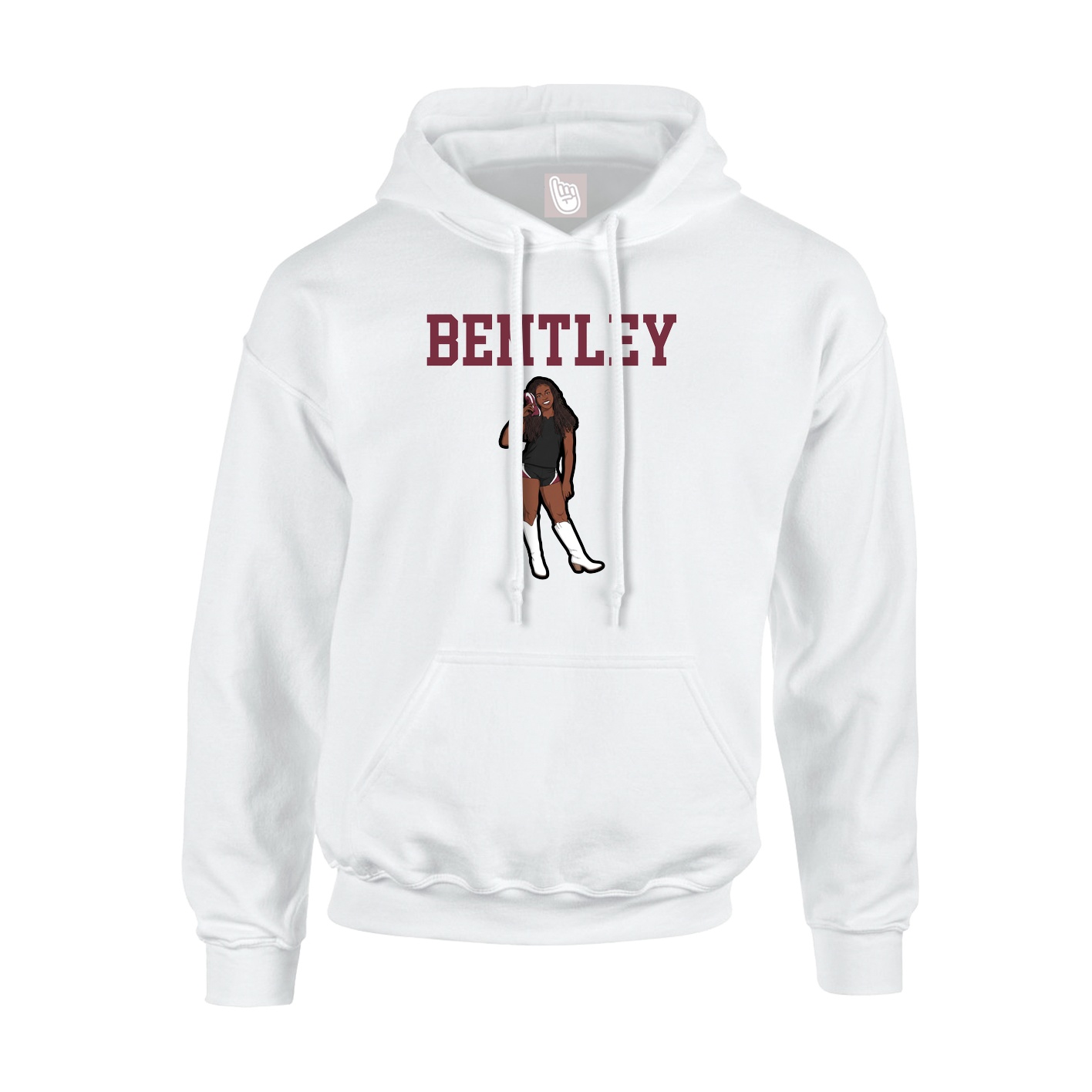 Youth Hoodie — Shirsey in White