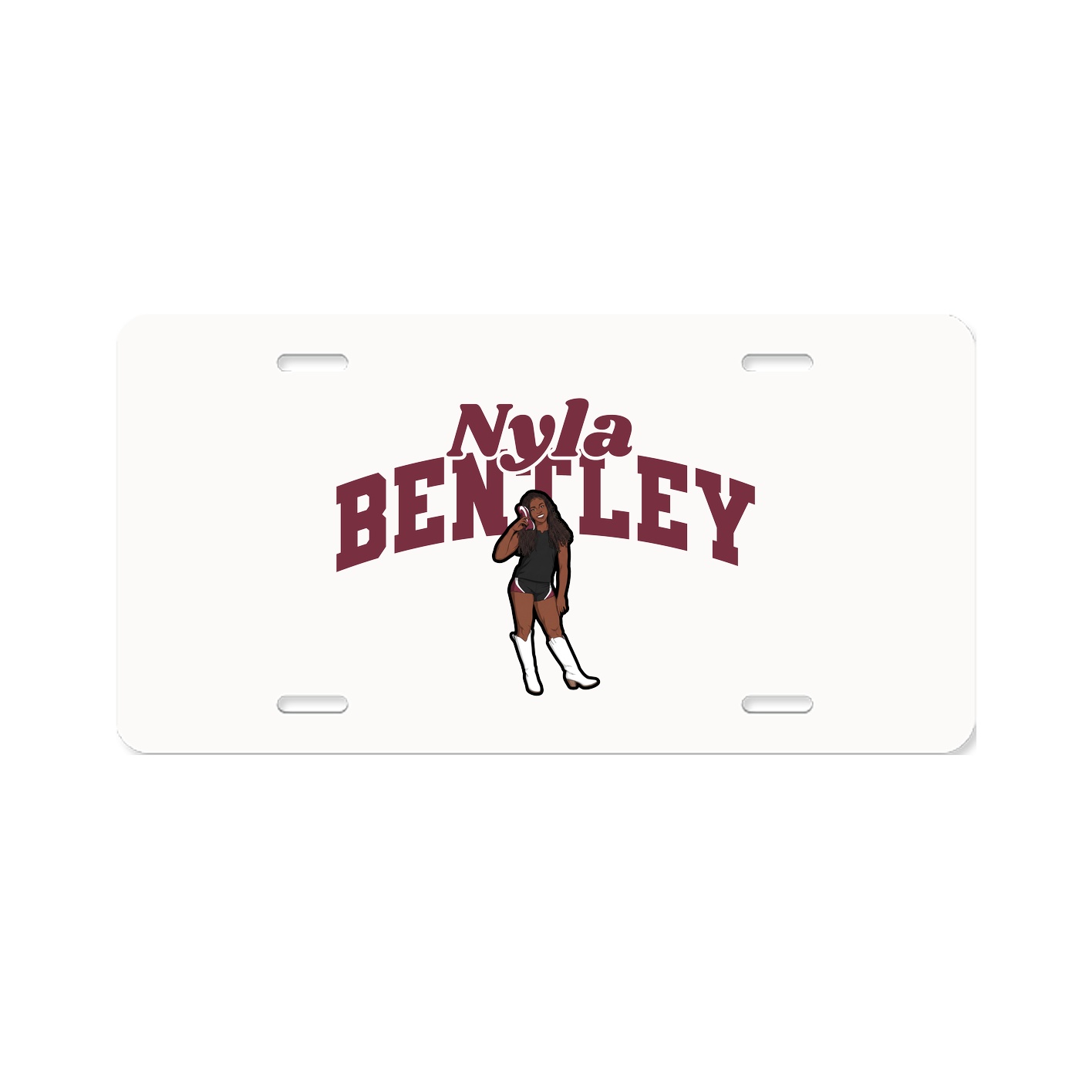 License Plate — Signature Arch in Classic