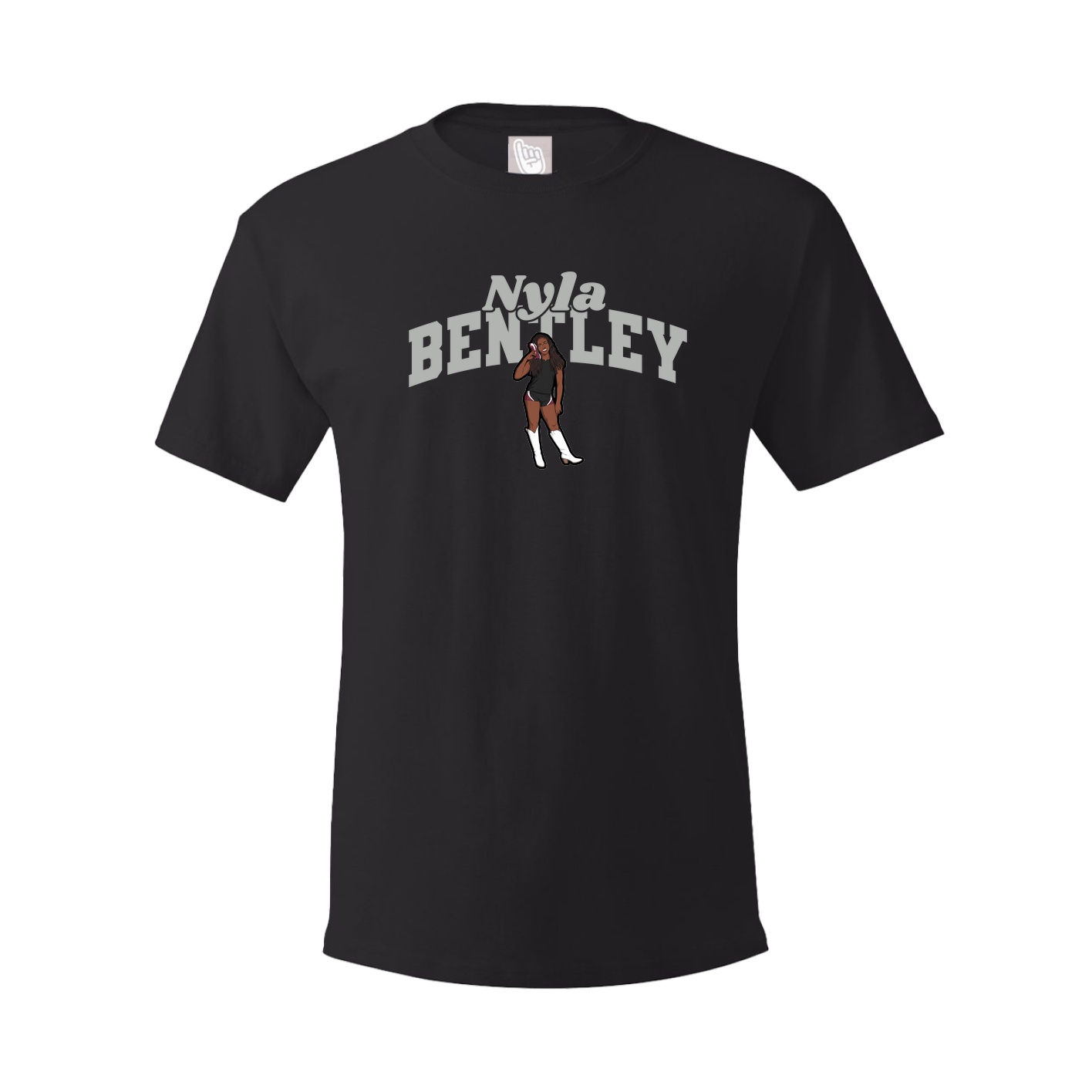 Tee — Signature Arch in Black