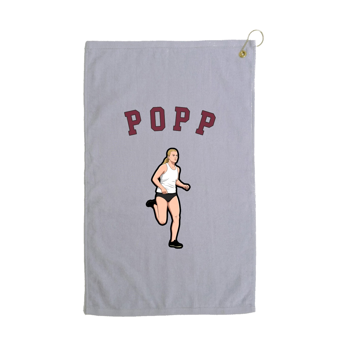 Golf Towel — Shirsey Arch in Grey