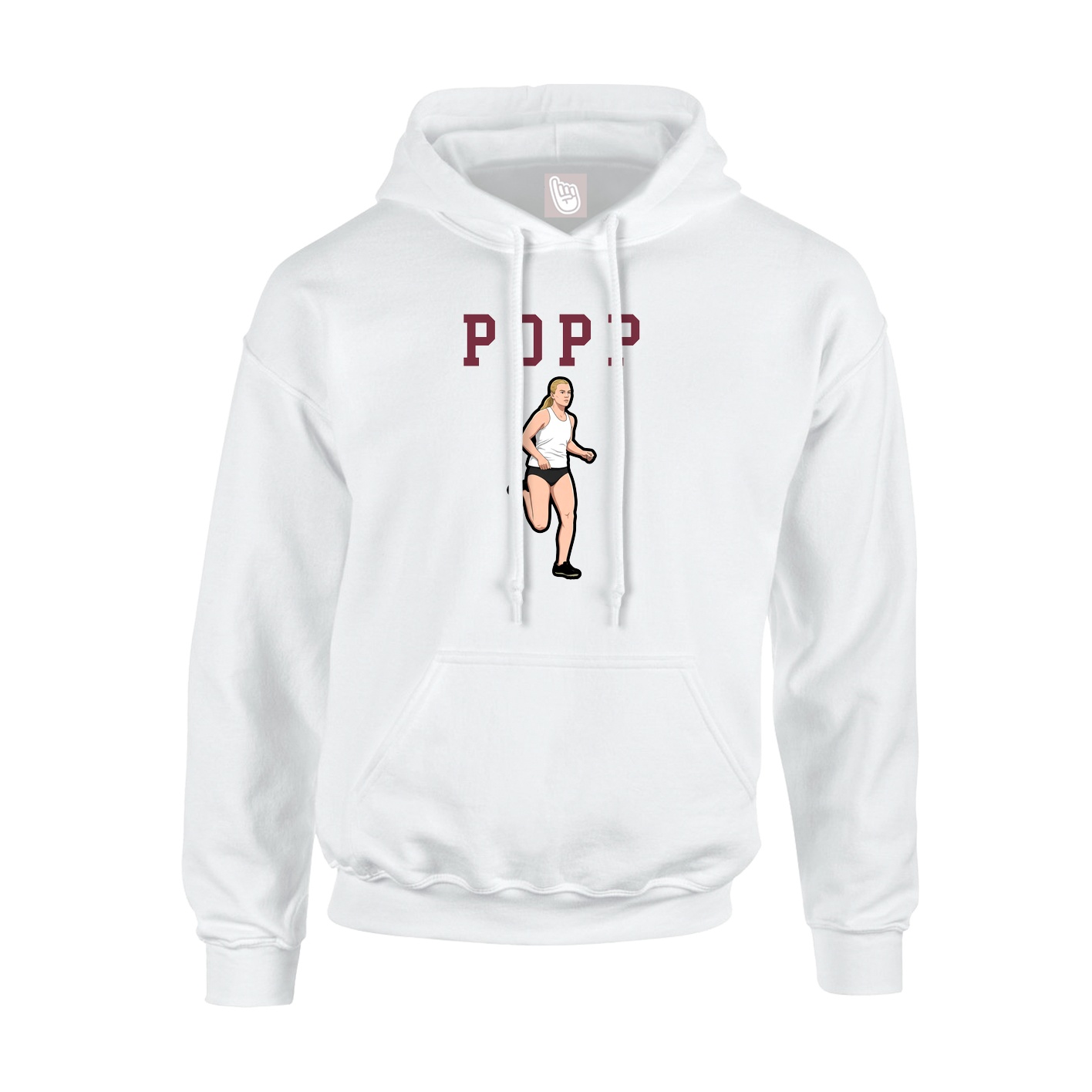 Youth Hoodie — Shirsey in White