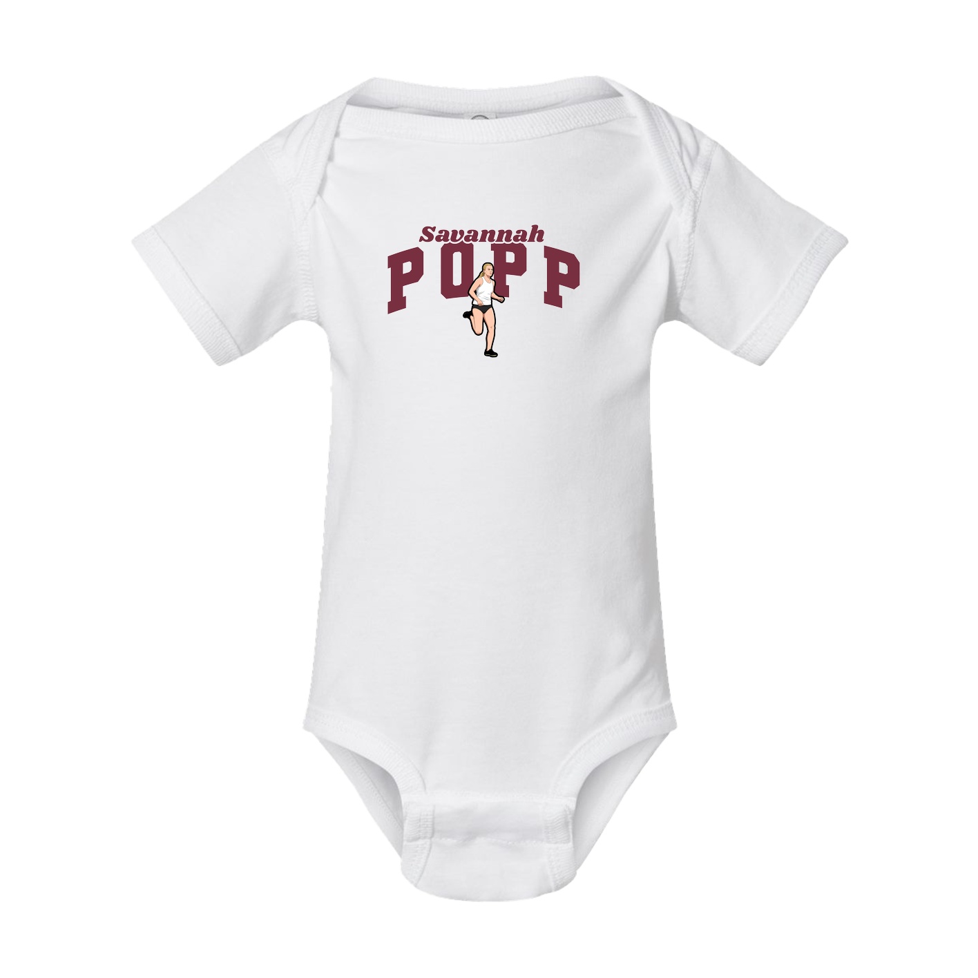 Baby Onesie — Signature Arch in White