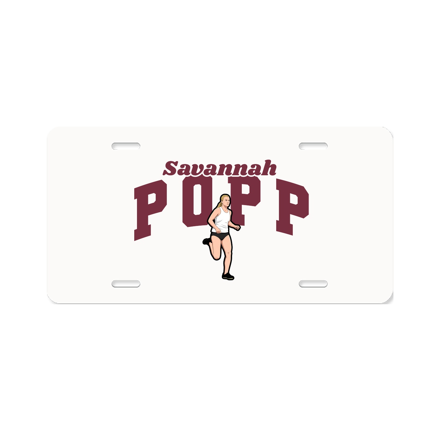 License Plate — Signature Arch in Classic