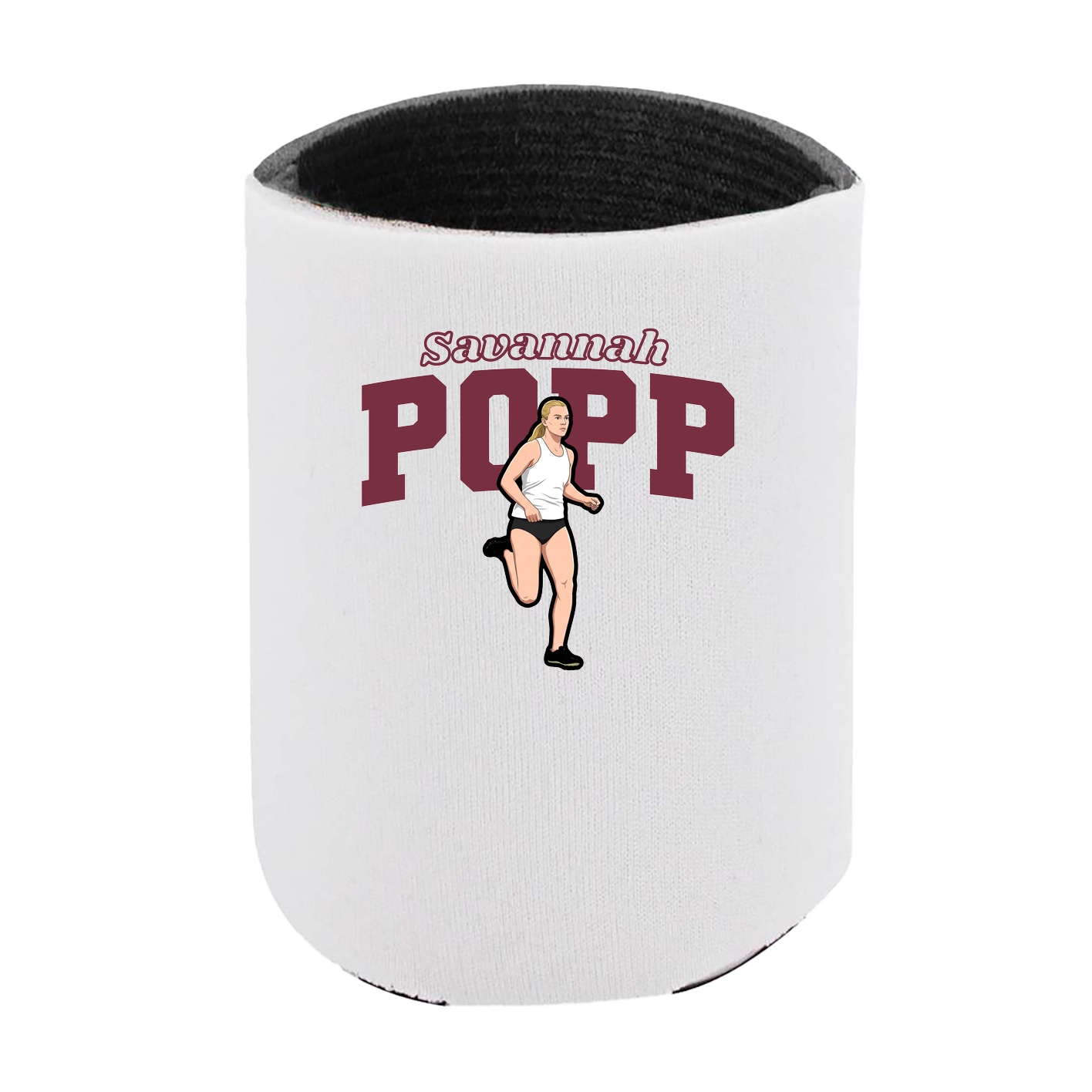 Can Holder — Name Arch in White