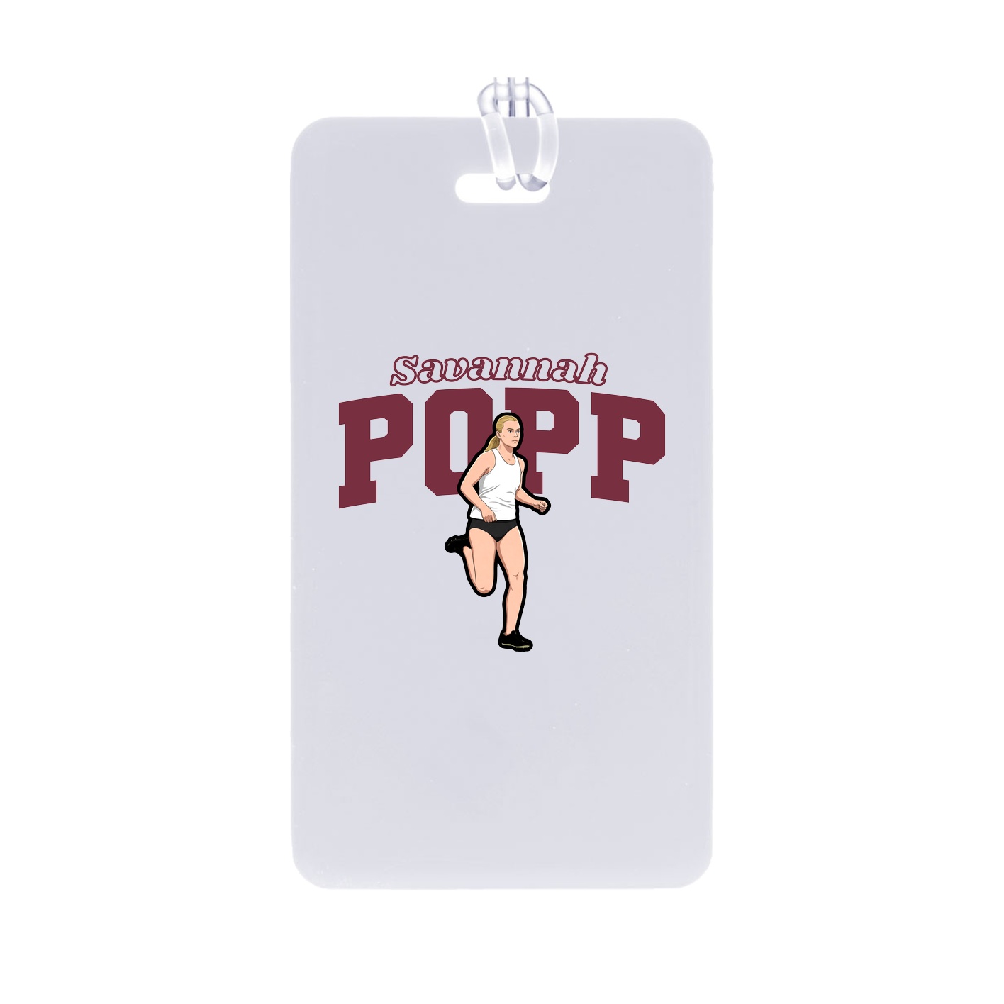 Bag Tag — Name Arch in Classic