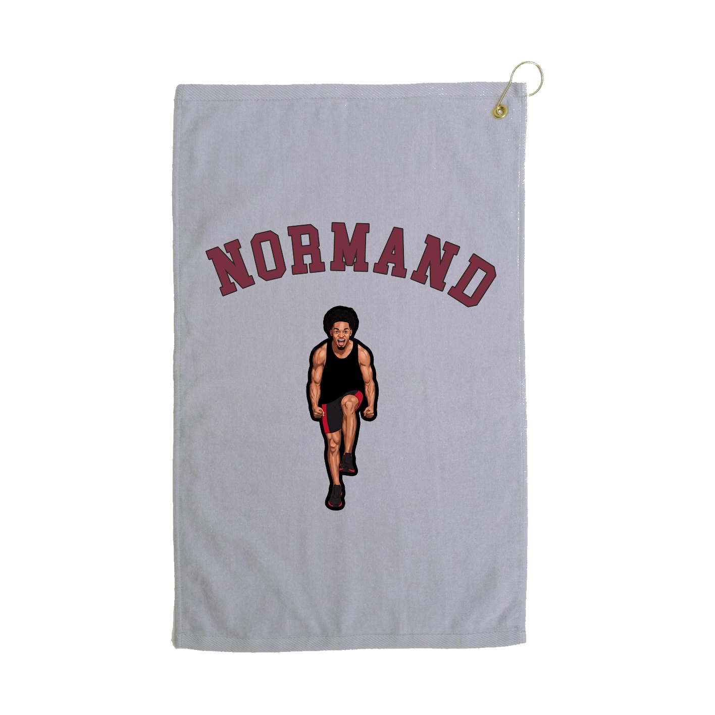 Golf Towel — Shirsey Arch in Grey