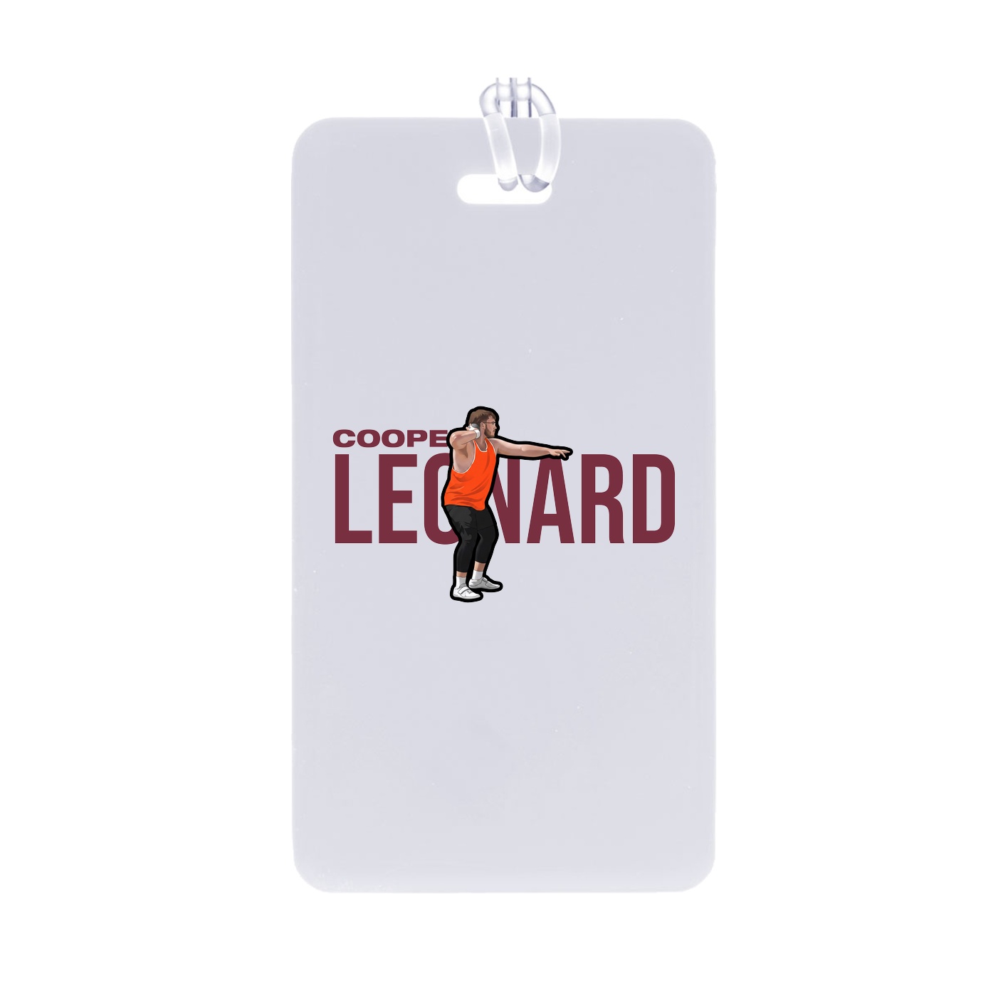 Bag Tag — Player Name in Classic