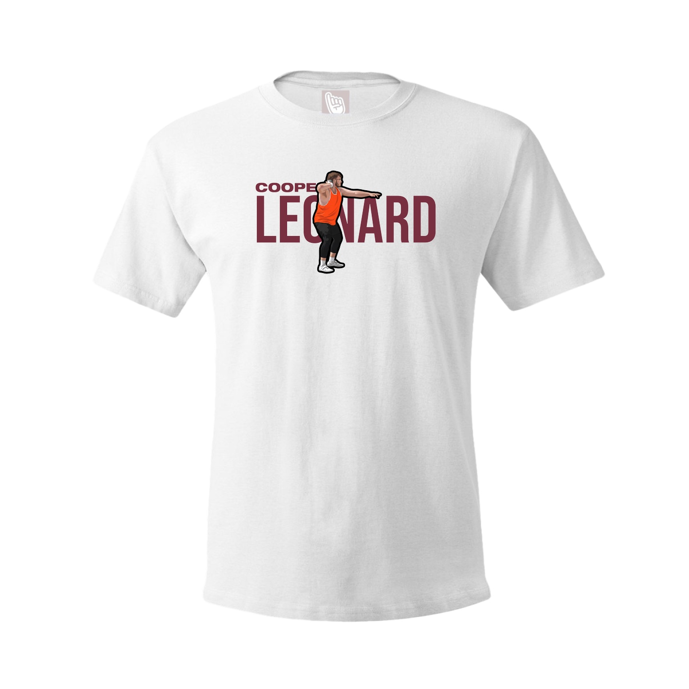 Youth Tee — Player Name in White
