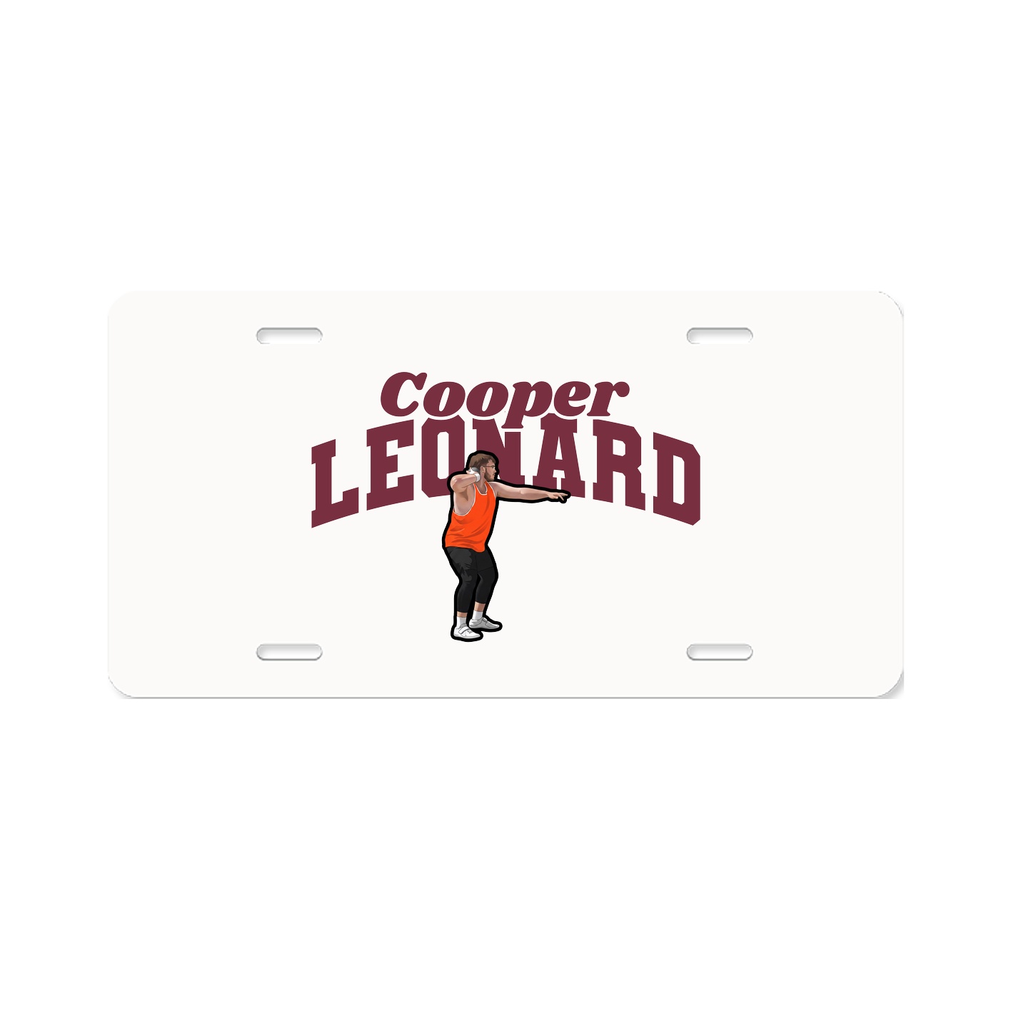 License Plate — Signature Arch in Classic