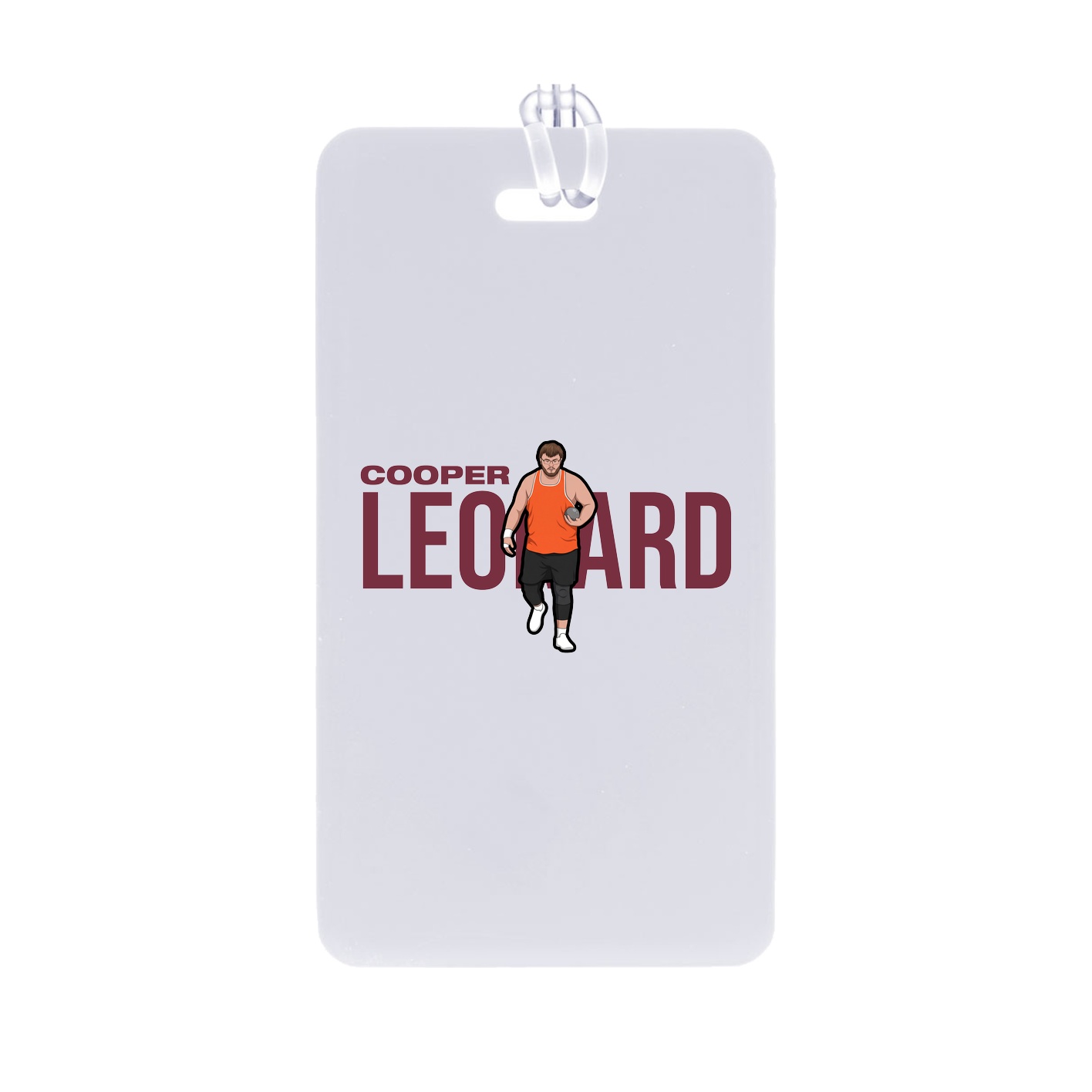 Bag Tag — Player Name in Classic