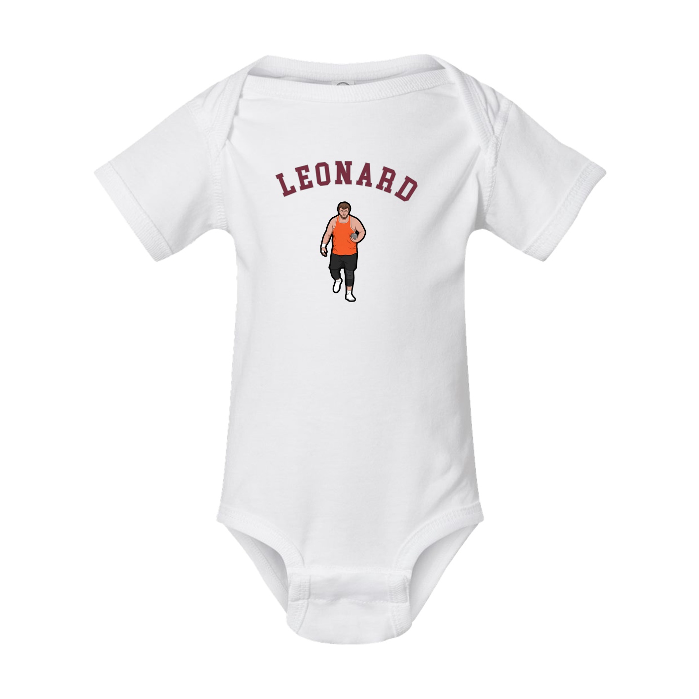 Baby Onesie — Shirsey Arch in White