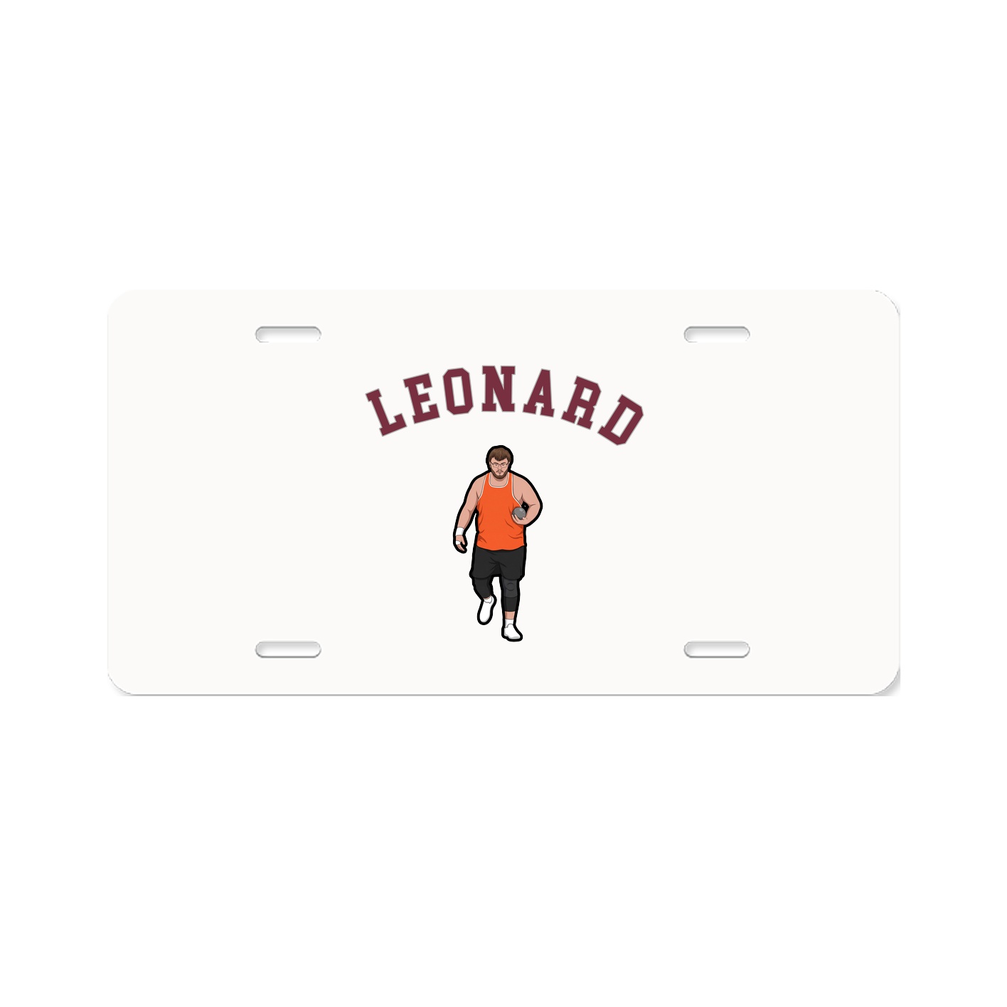 License Plate — Shirsey Arch in Classic