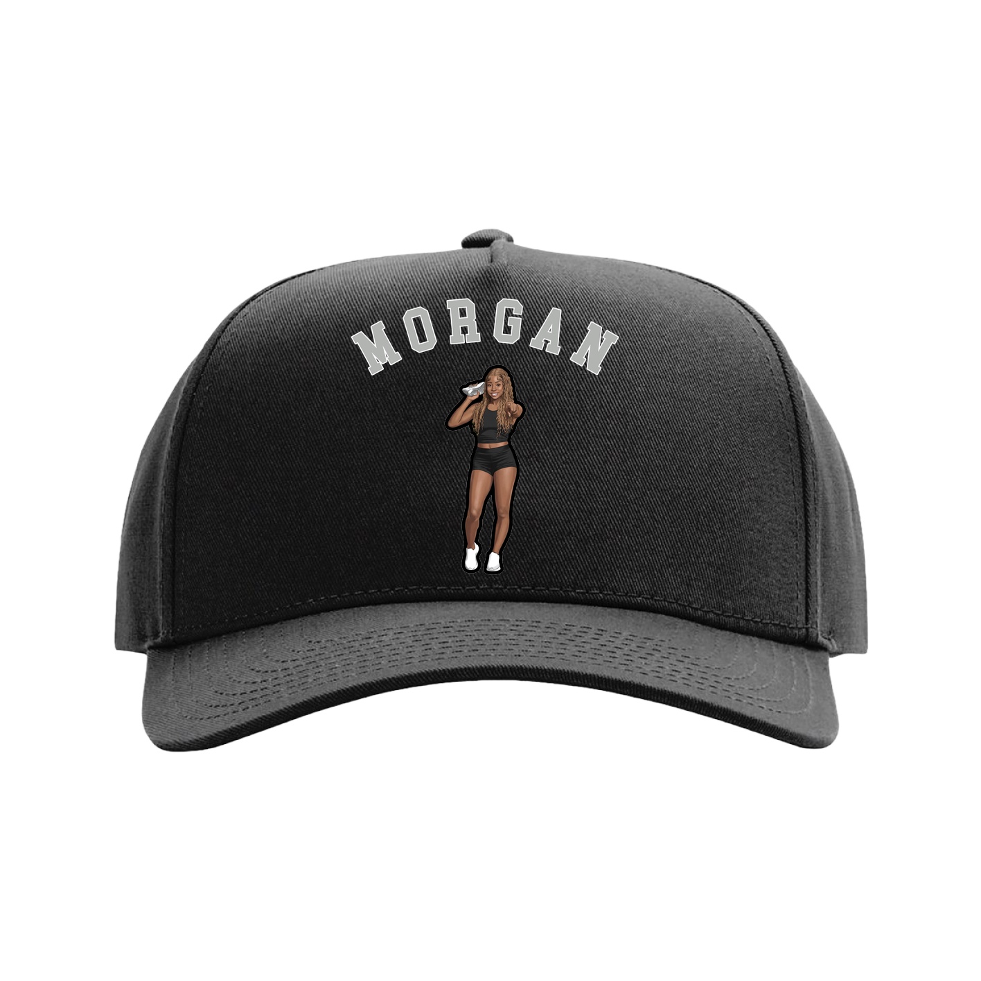Full Fabric Five-Panel Champ Cap