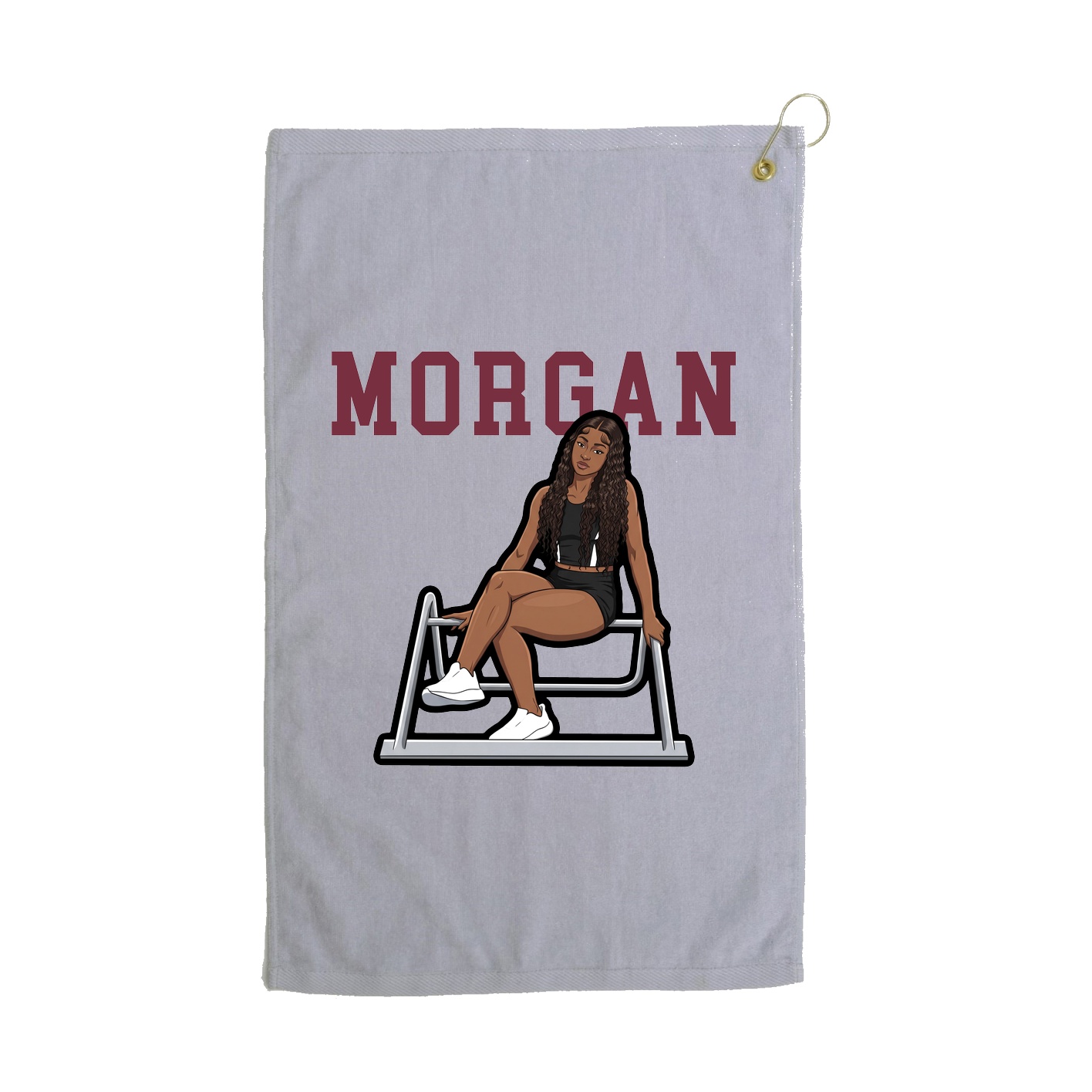 Golf Towel — Shirsey in Grey