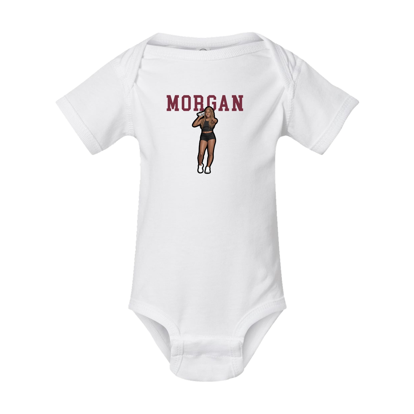 Baby Onesie — Shirsey in White