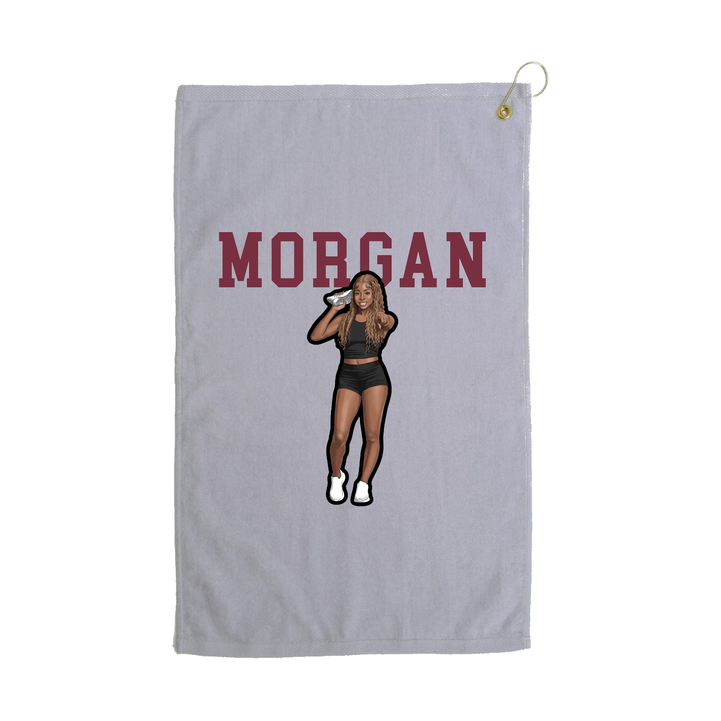 Golf Towel — Shirsey in Grey