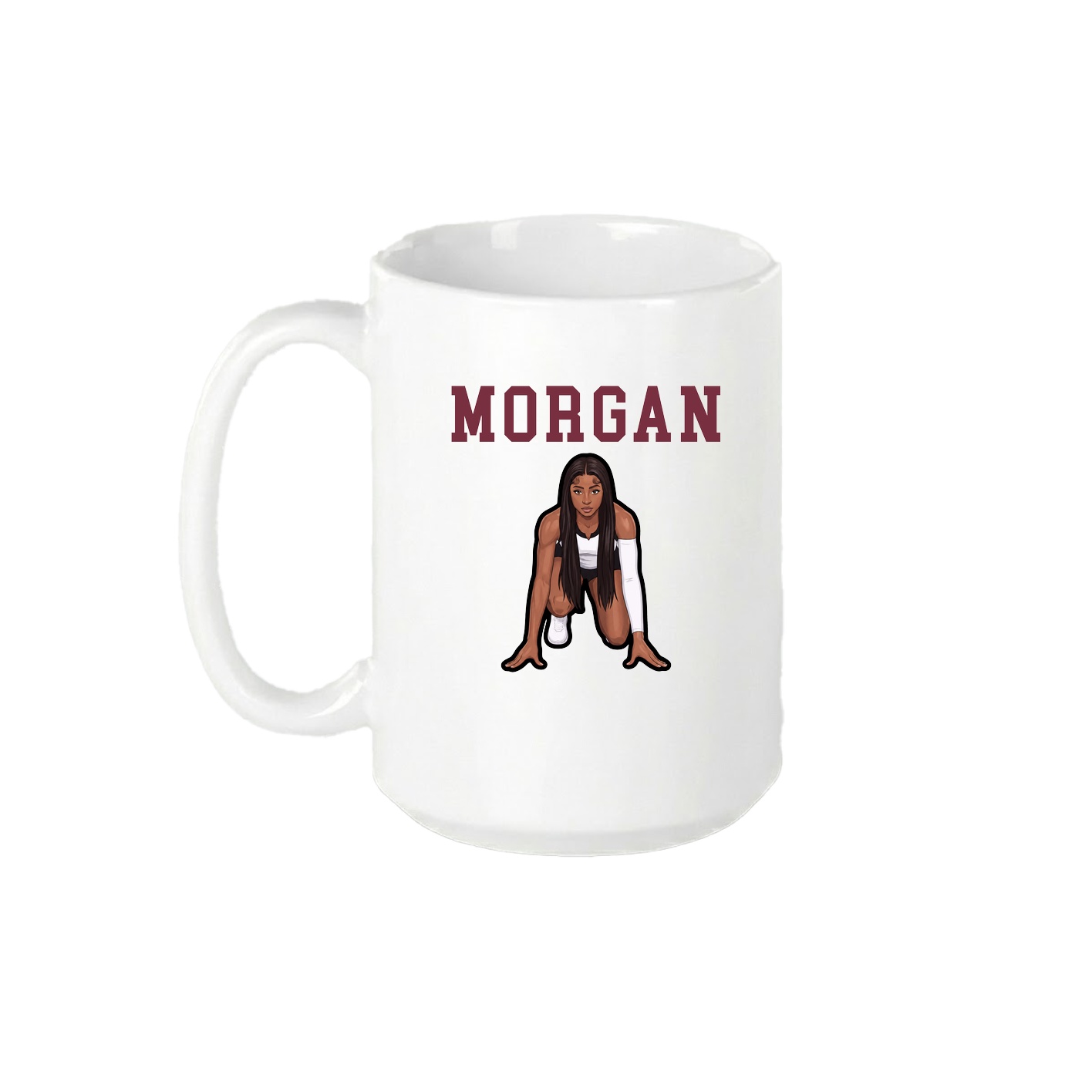 15oz Coffee Mug — Shirsey in White