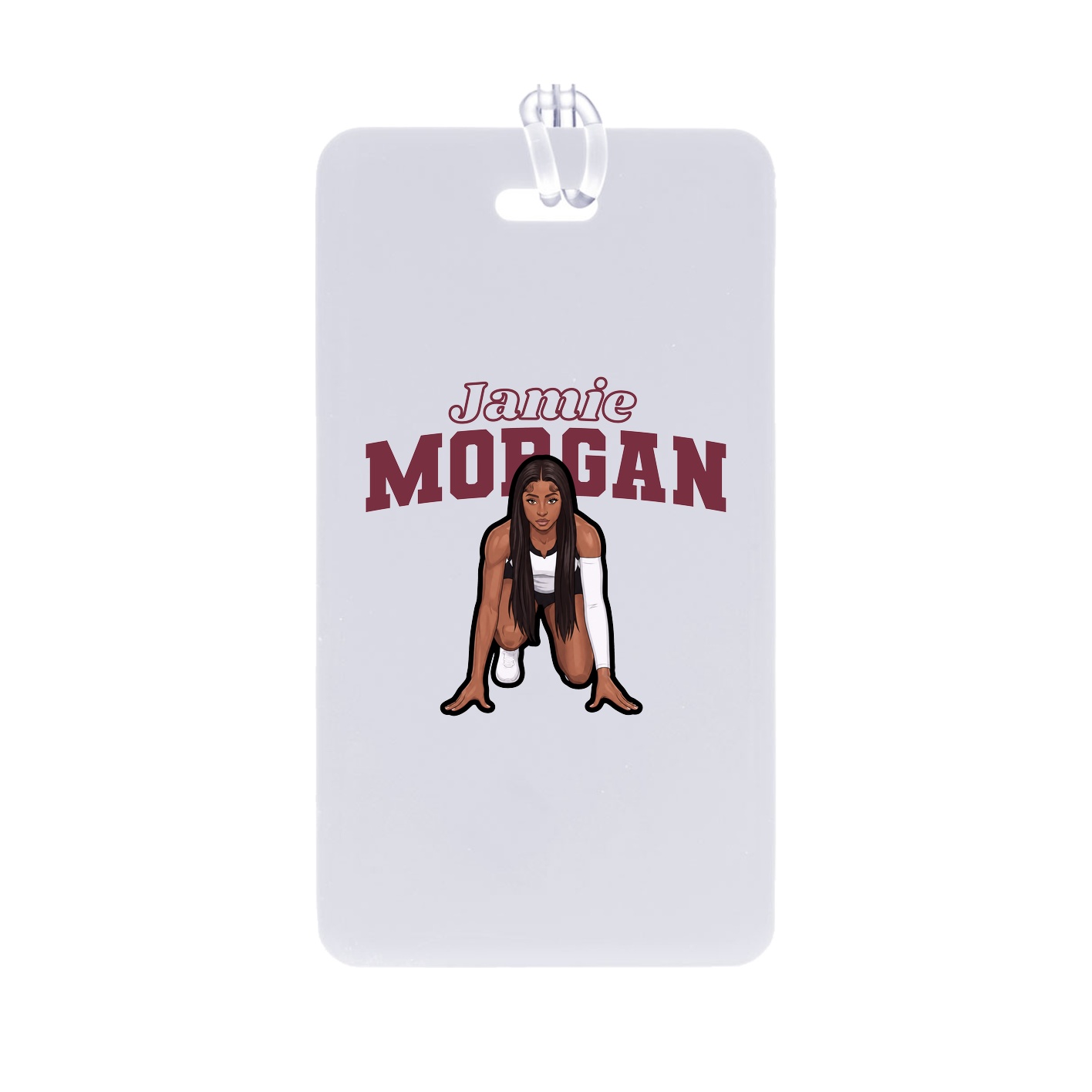 Bag Tag — Name Arch in Classic
