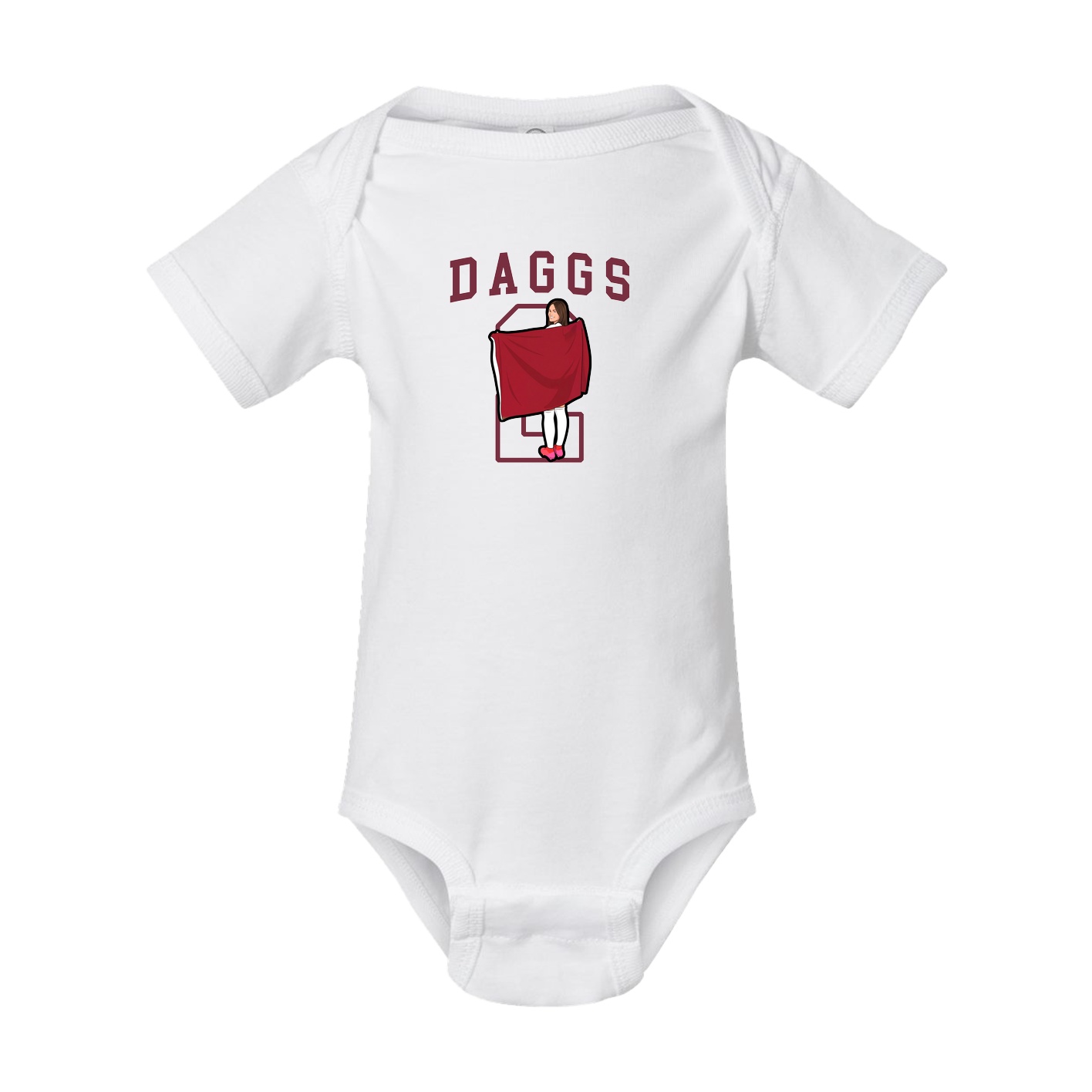 Baby Onesie — Shirsey in White