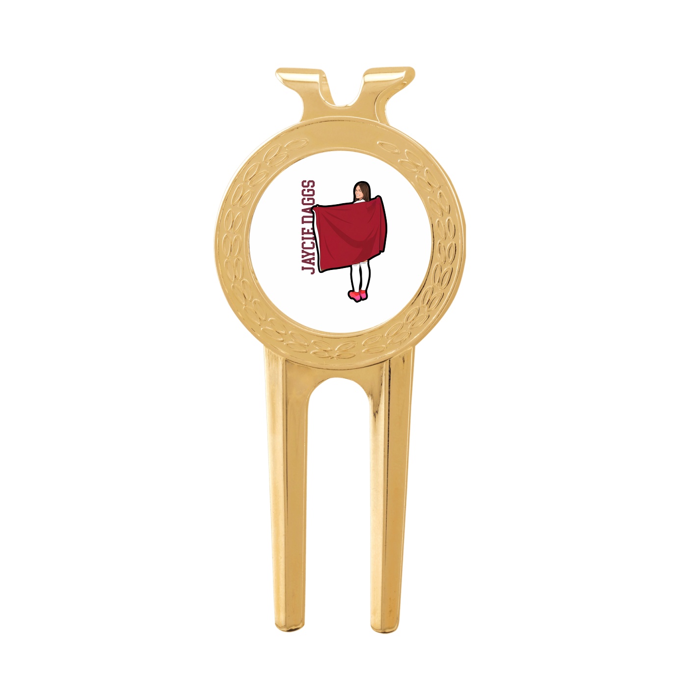 Divot Tool with Ball Marker — Name Vertical in Classic
