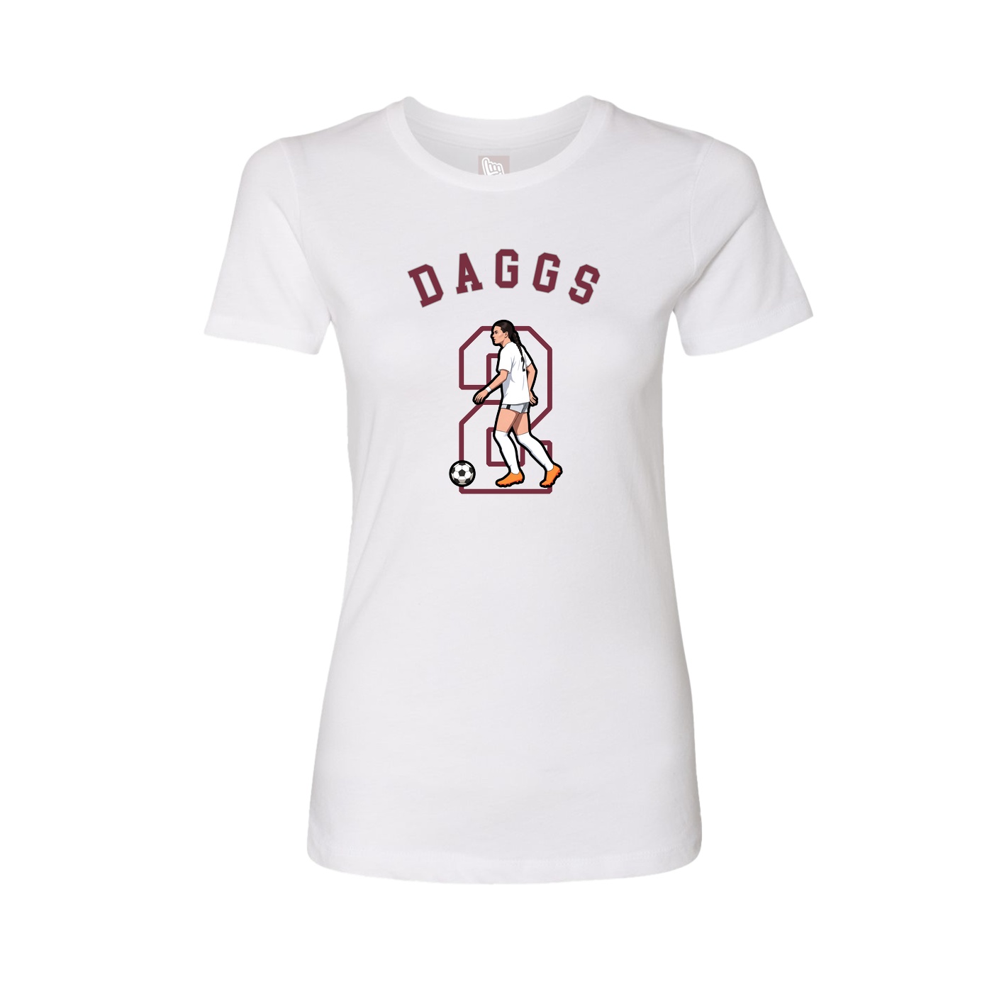 Womens Tee — Shirsey Arch in White