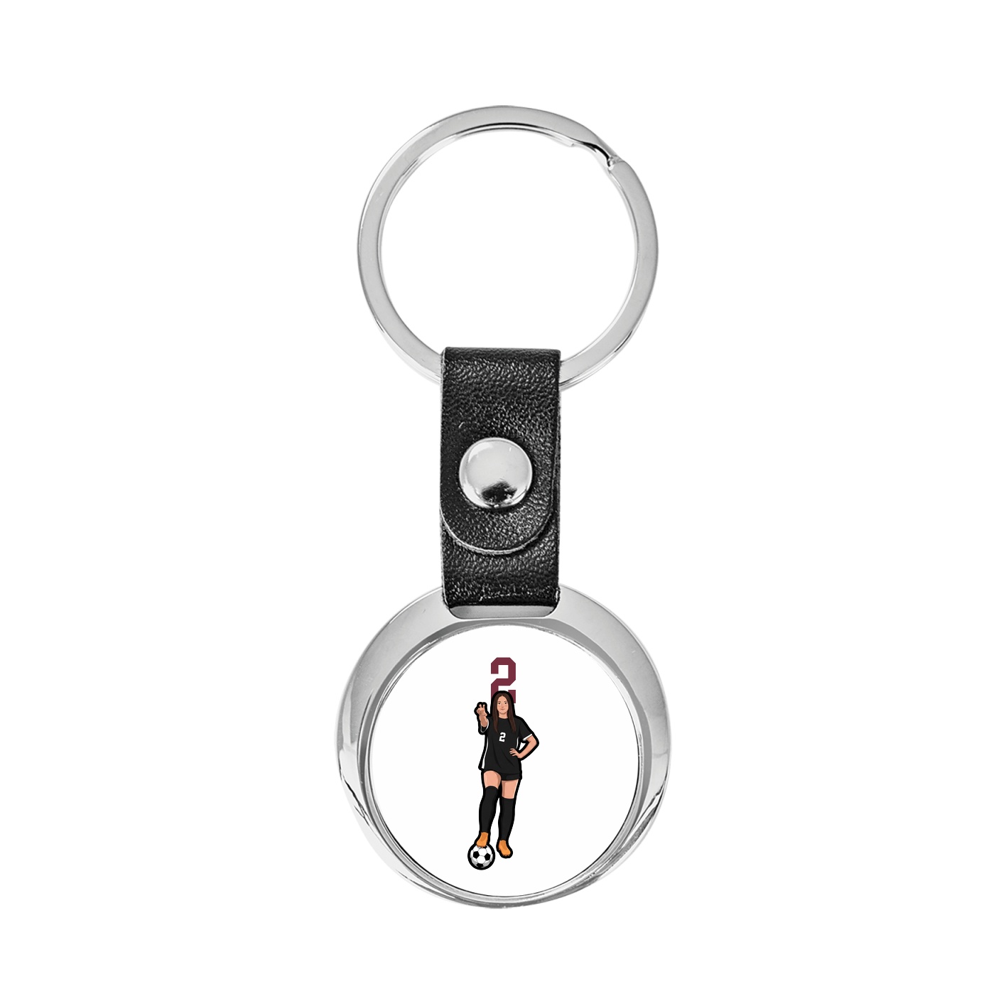 Key Chain — Number Top in Classic
