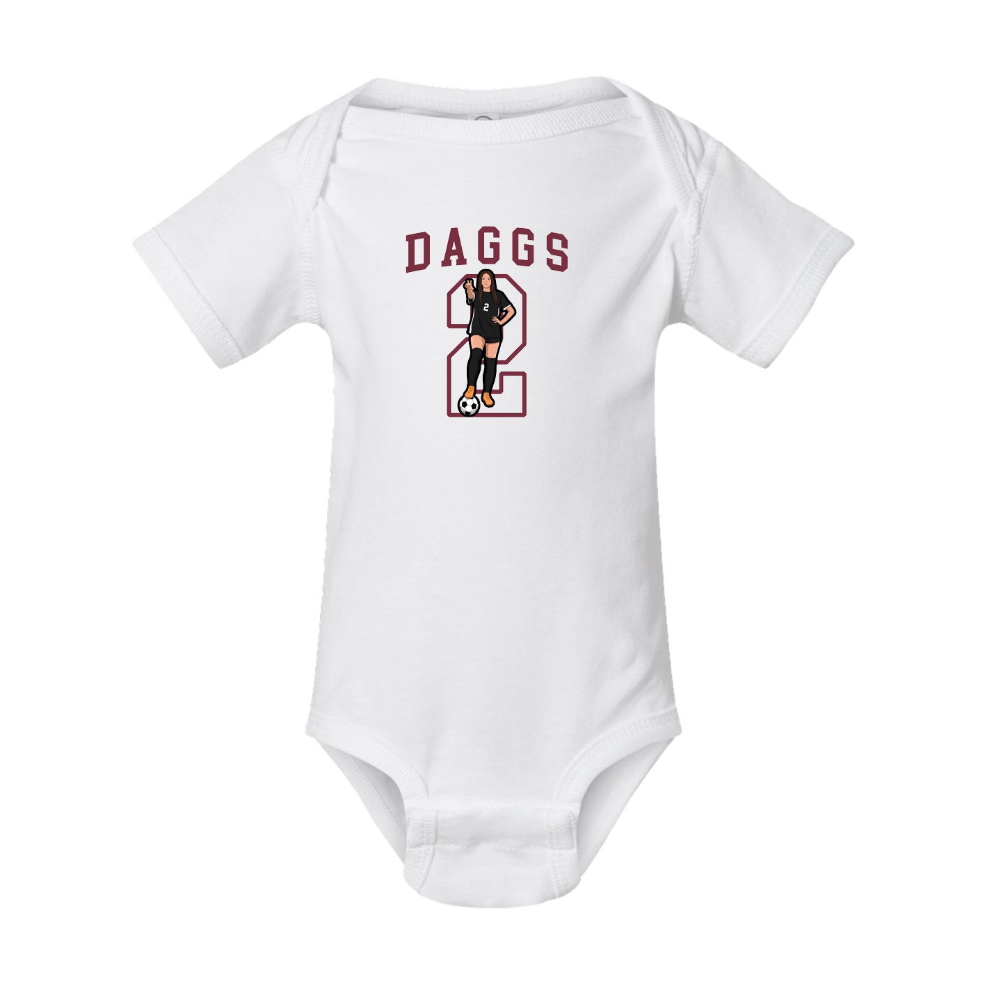Baby Onesie — Shirsey in White