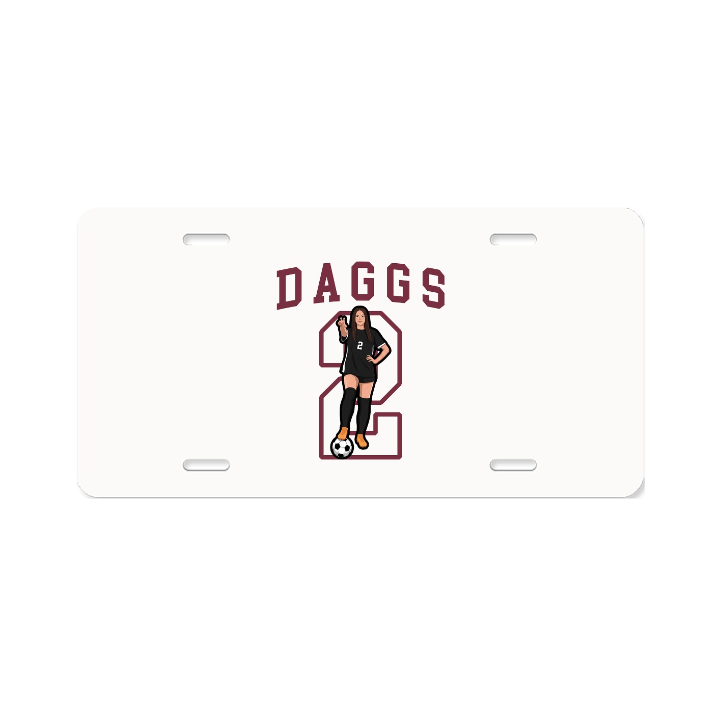 License Plate — Shirsey in Classic