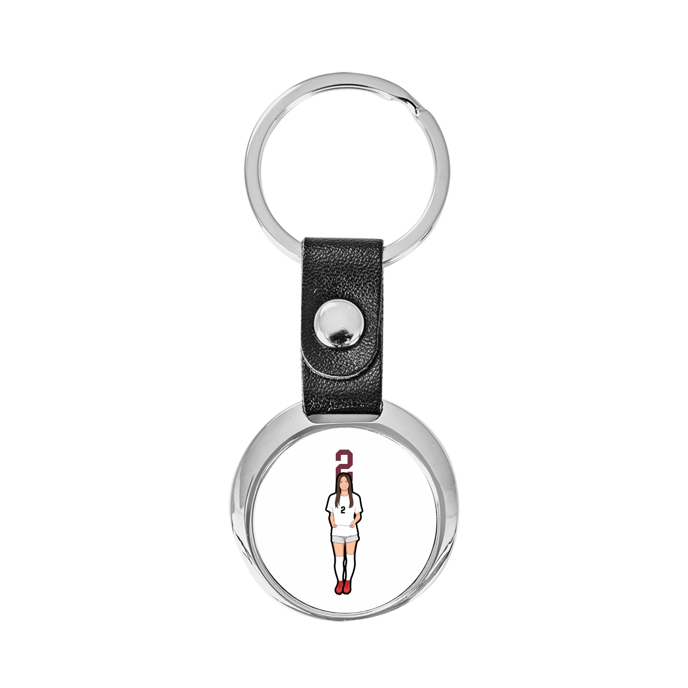 Key Chain — Number Top in Classic