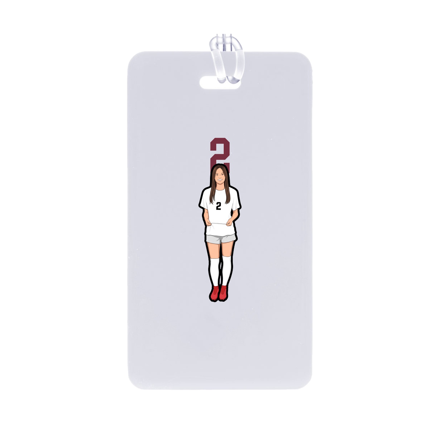 Bag Tag — Number Top in Classic