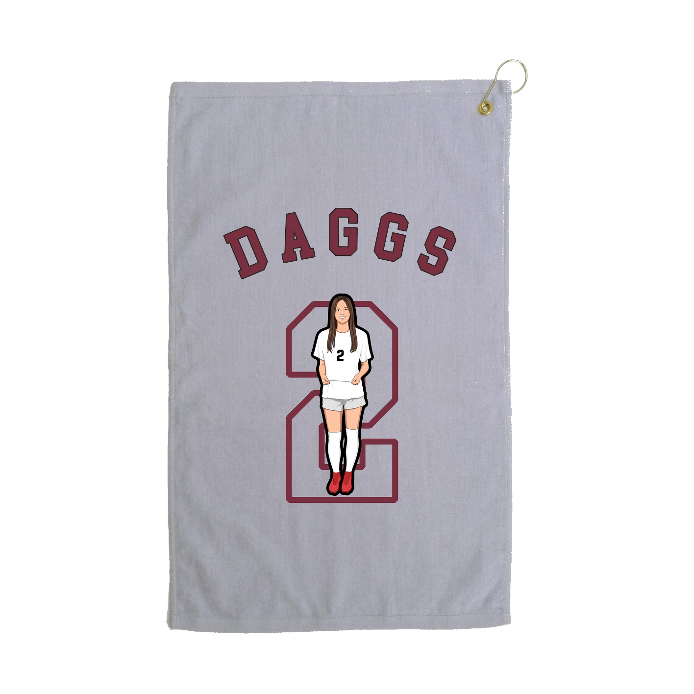 Terry Velour Golf Towel