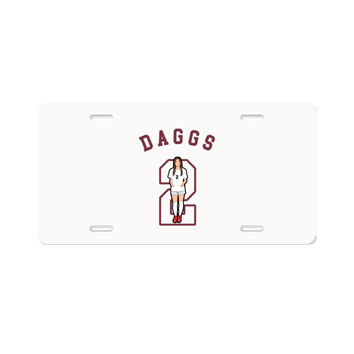License Plate — Shirsey Arch in Classic