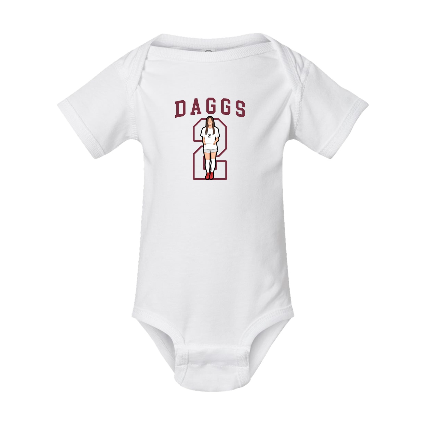Baby Onesie — Shirsey in White
