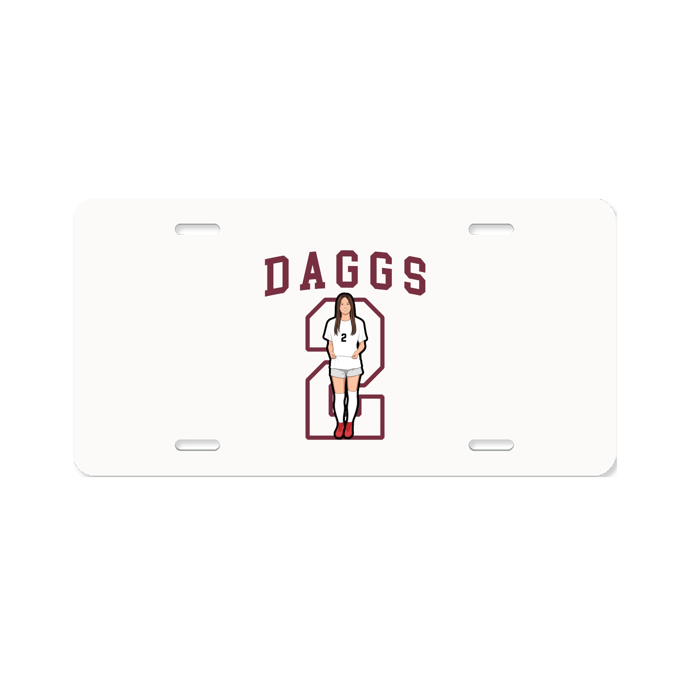 License Plate — Shirsey in Classic